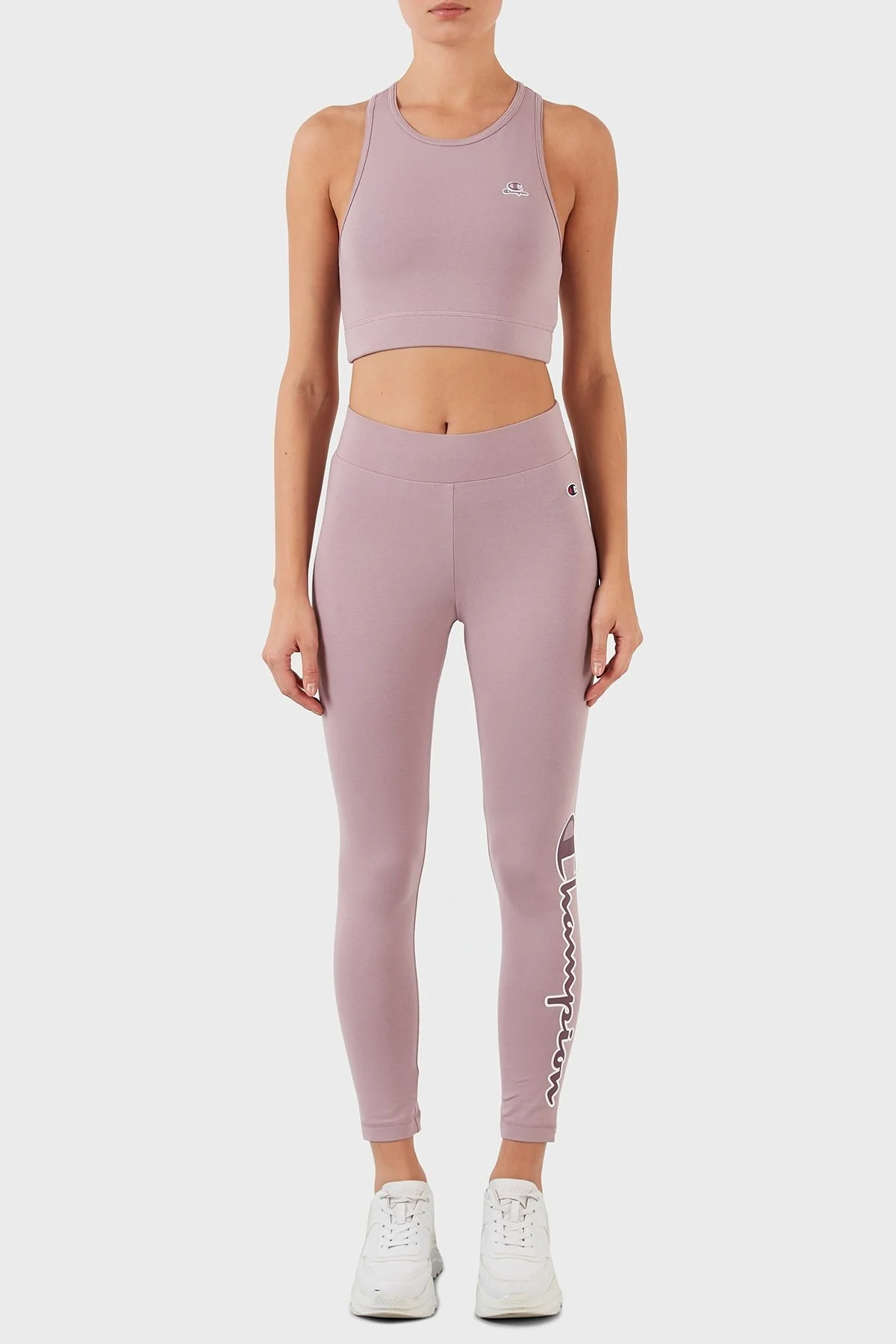 Champion Logolu Slim Fit Spor Bayan Sütyen 115546 EBYPS 162 LİLA - 5