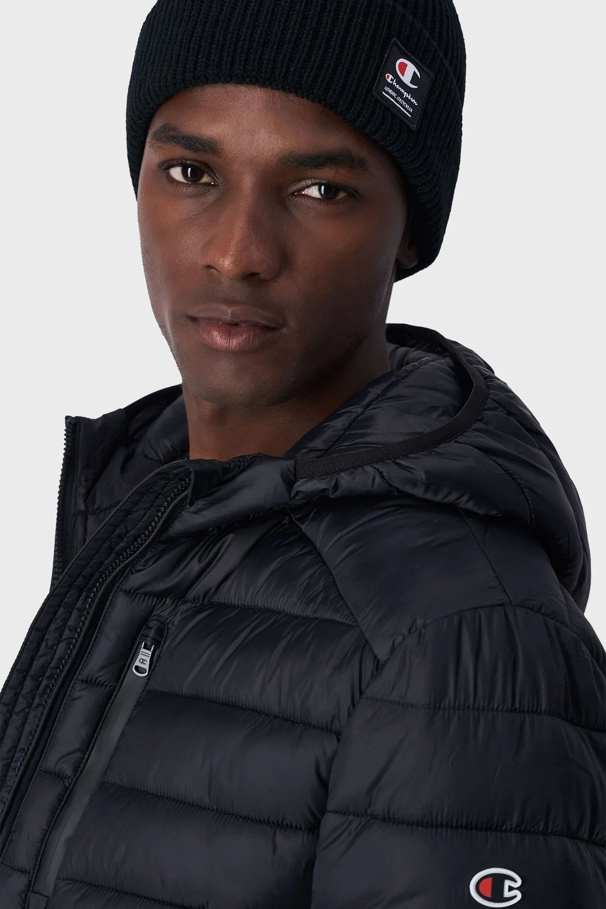 Champion Logolu Unisex Bere 802413 NBK KK001 SİYAH - 2