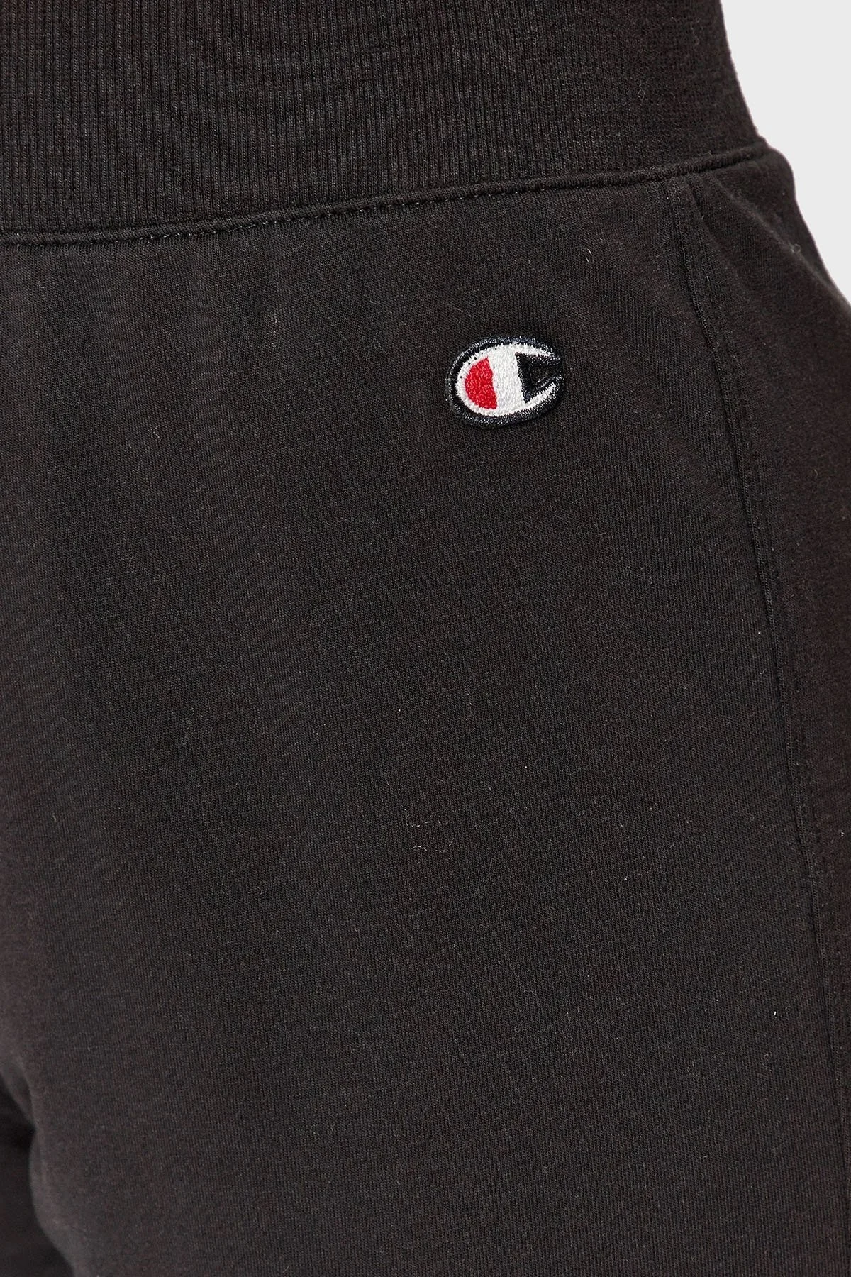 Champion Pamuklu İçi Polarlı Jogger Spor Bayan Pantolon 116605 NBK KK001 SİYAH - 5