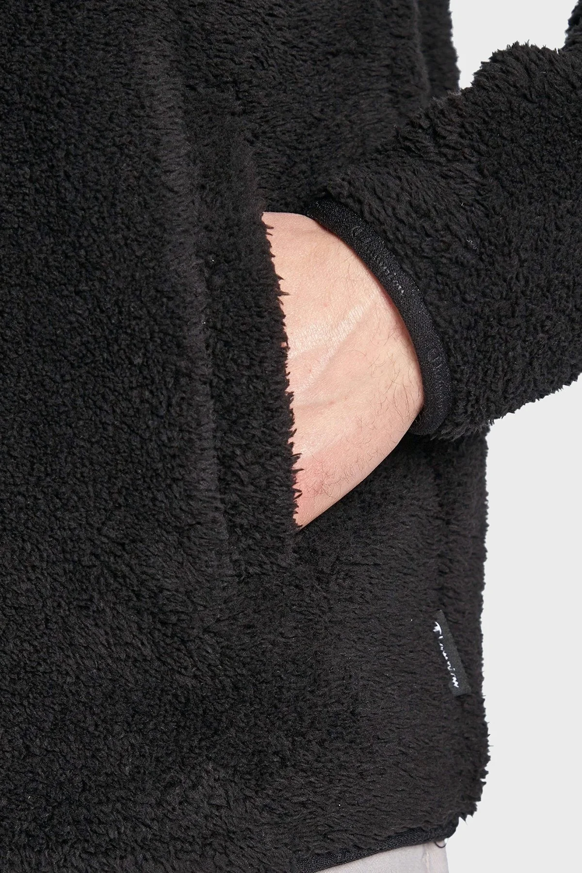 Champion Pamuklu Kapüşonlu Polar Erkek Sweat 214973 NBK/NBK KK001 SİYAH - 5