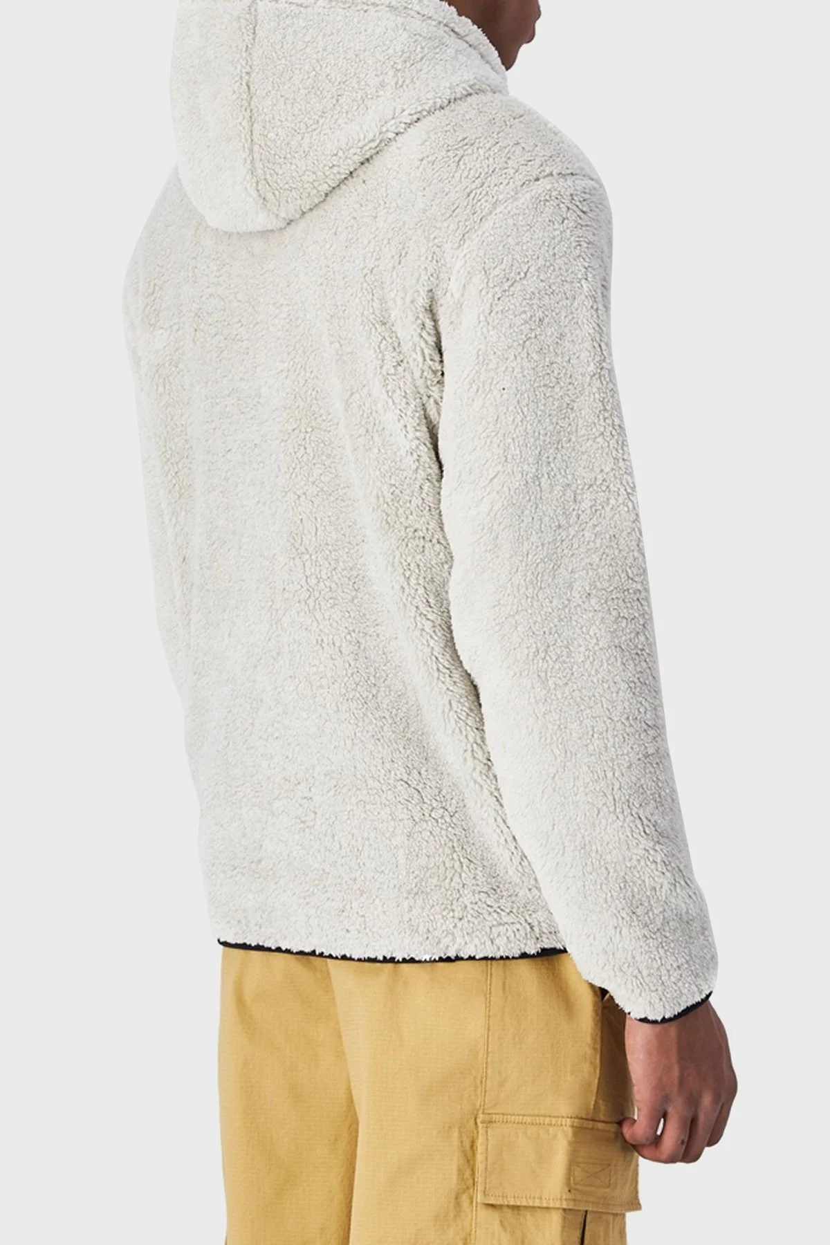 Champion Pamuklu Kapüşonlu Polar Erkek Sweat 214973 SVL/NBK ES057 TAŞ - 2