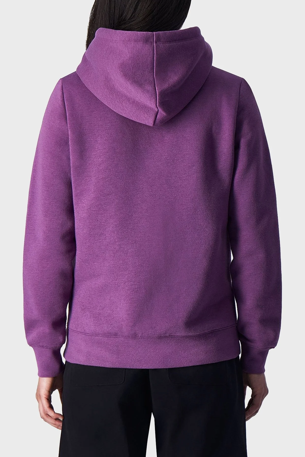 Champion Pamuklu Regular Fit İçi Polarlı Kapüşonlu Bayan Sweat 116580 SET VS005 MOR - 2