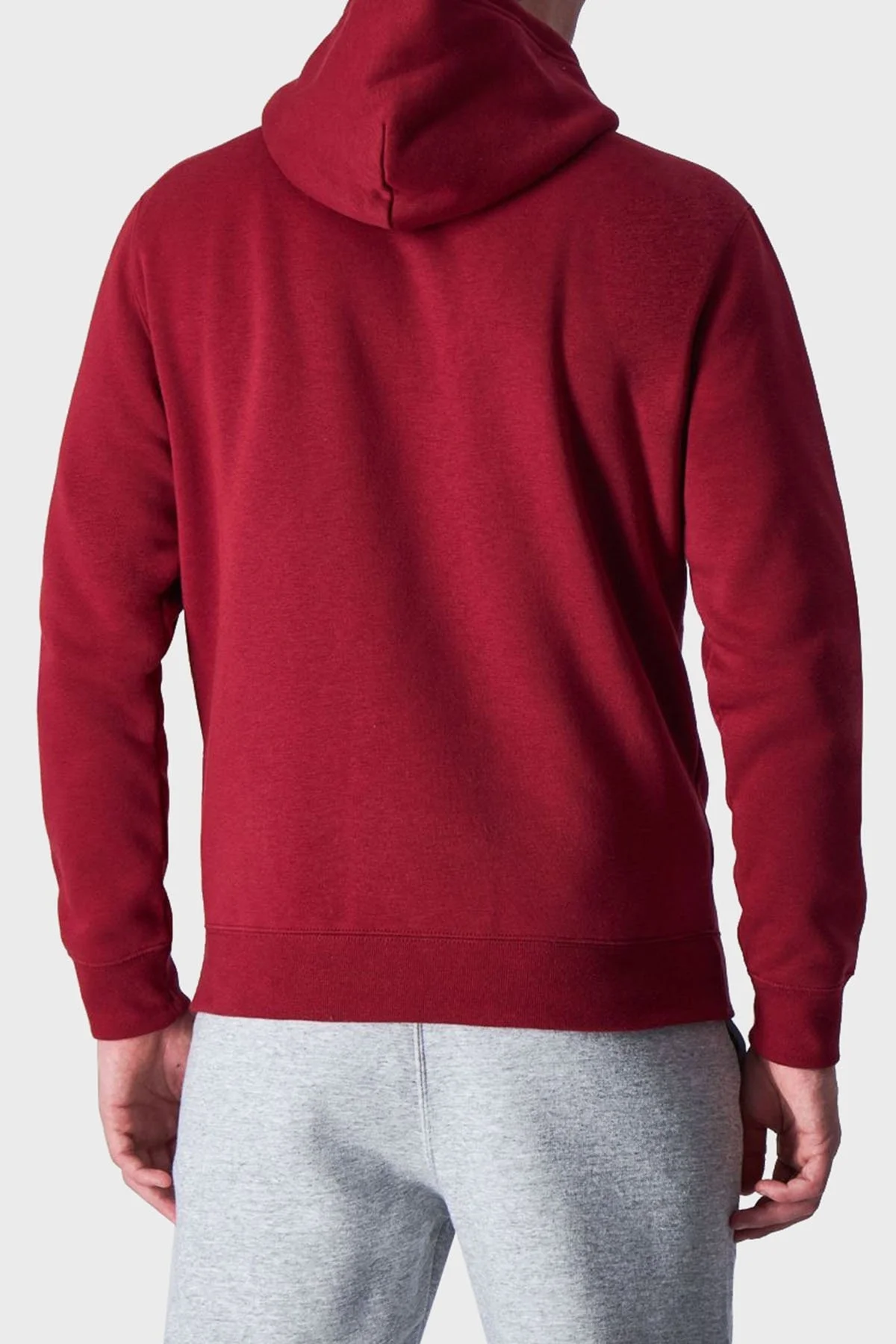 Champion Pamuklu Regular Fit İçi Polarlı Kapüşonlu Erkek Sweat 219203 TBR RS508 BORDO - 2
