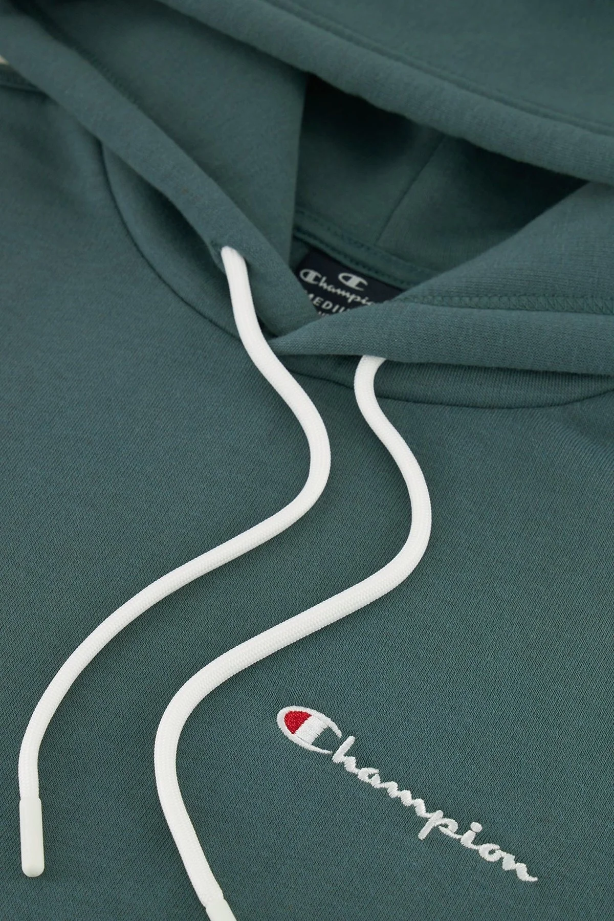 Champion Pamuklu Regular Fit İçi Polarlı Kapüşonlu Erkek Sweat 219208 BLG GS510 HAKİ - 4