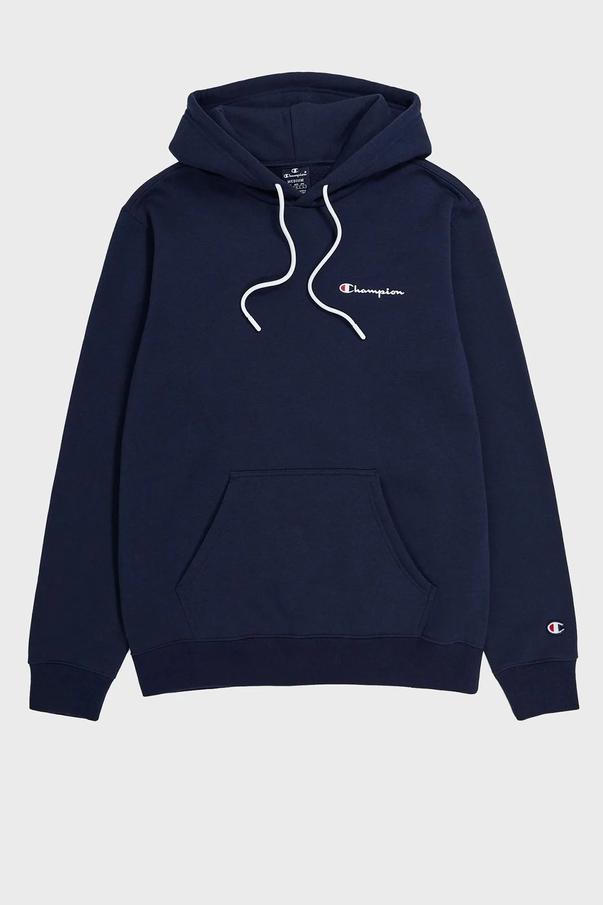 Champion Pamuklu Regular Fit İçi Polarlı Kapüşonlu Erkek Sweat 219208 NNY BS501 LACİVERT - 5