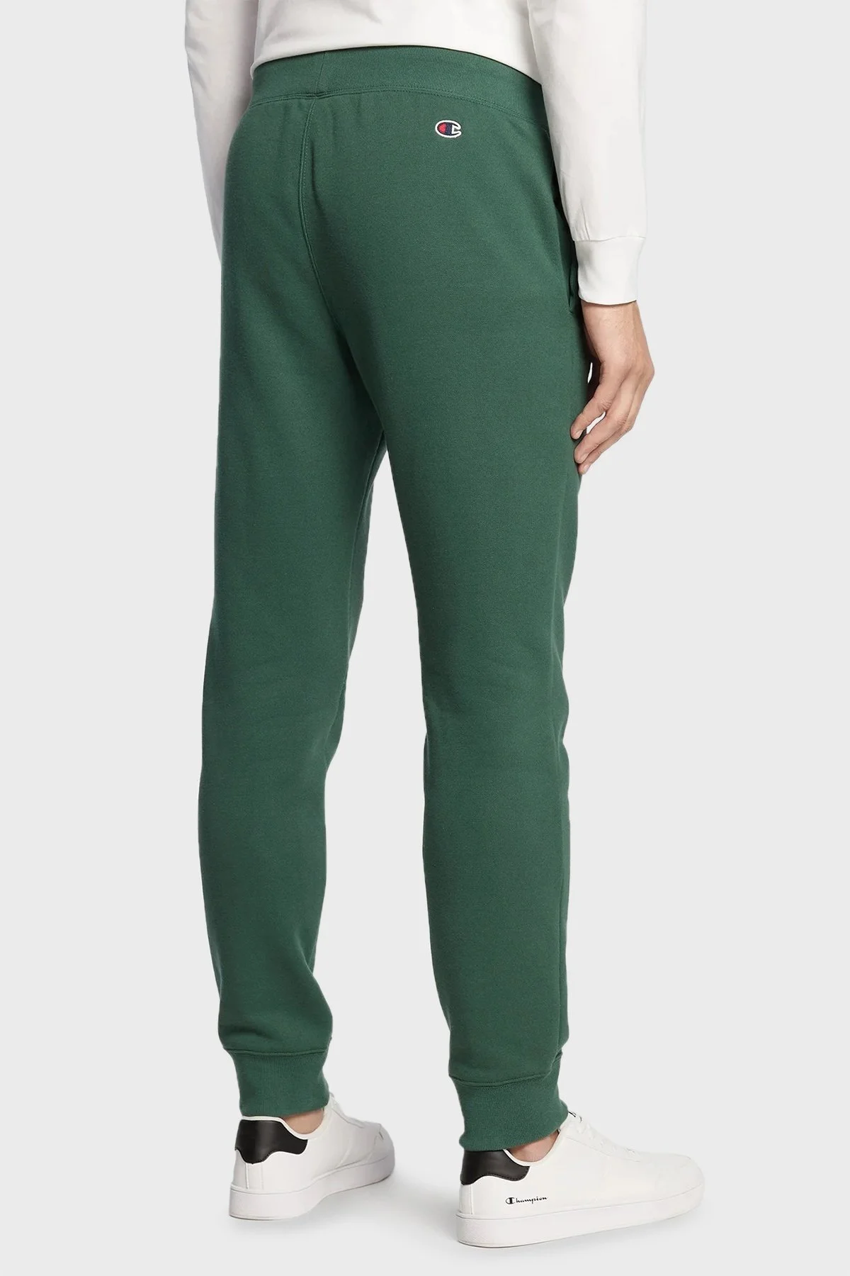 Champion Pamuklu Regular Fit Jogger Spor Erkek Pantolon 217867 TKGGS 568 HAKİ - 3