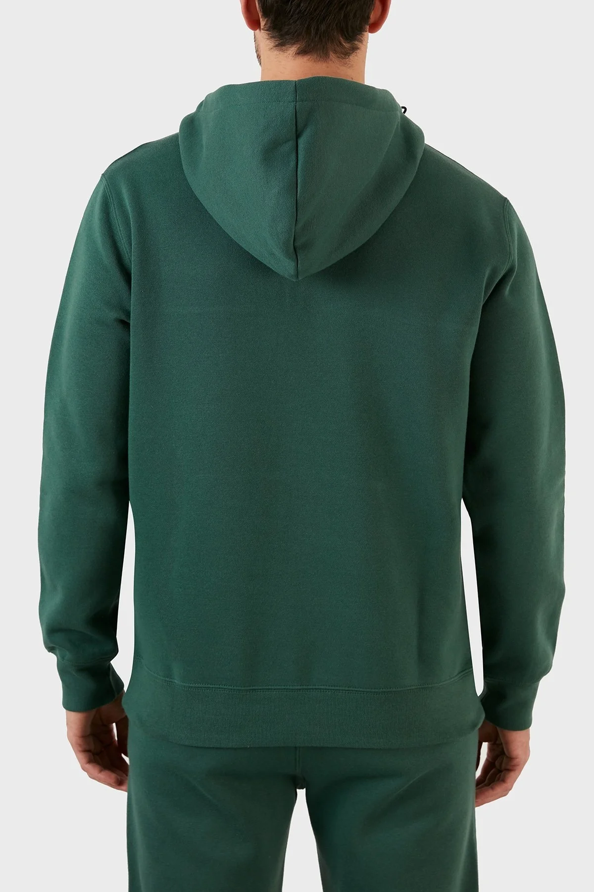 Champion Pamuklu Regular Fit Yarım Fermuarlı Kapüşonlu Erkek Sweat 217866 TKGGS 568 HAKİ - 6