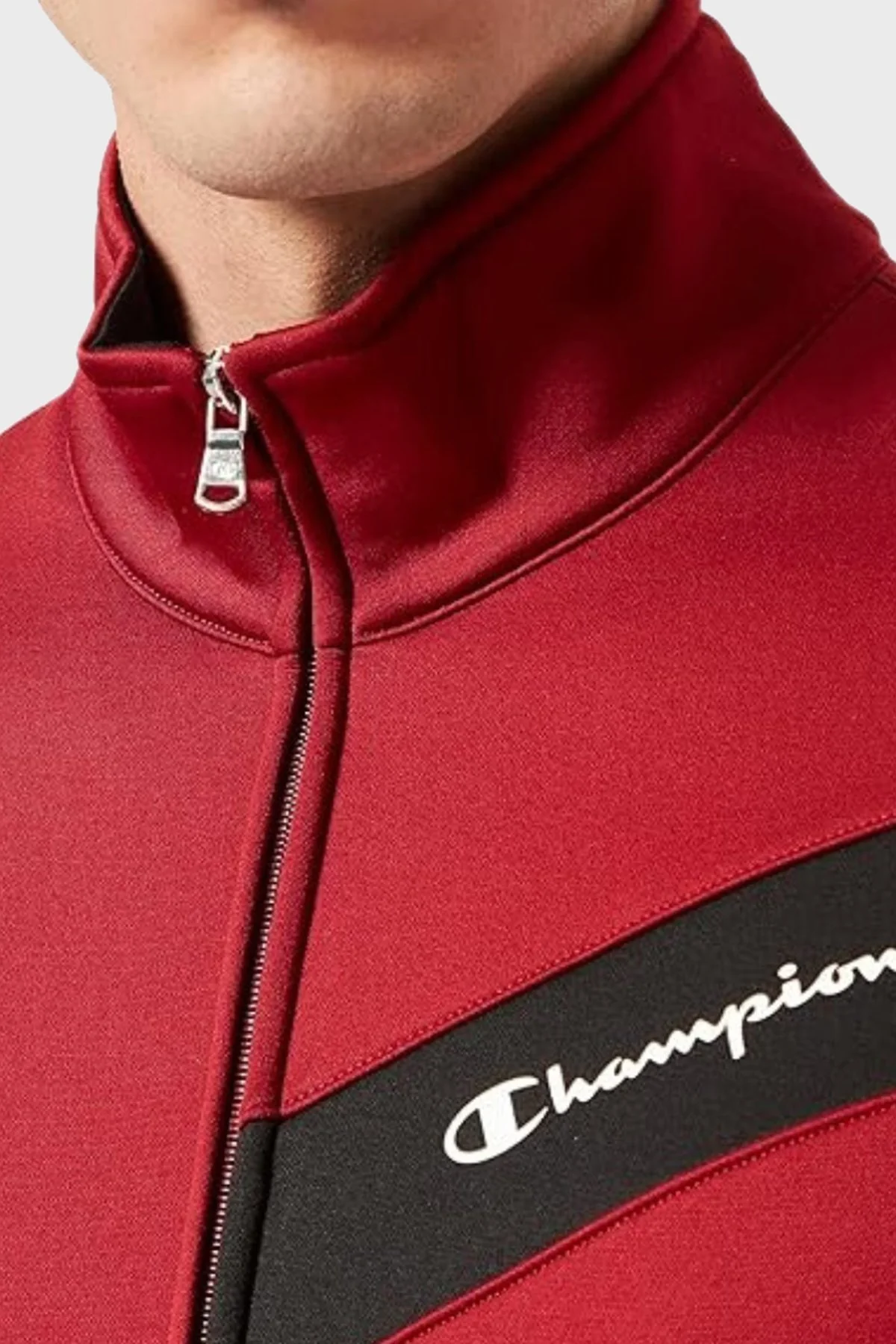 Champion Regular Fit Dik Yaka Erkek Eşofman Takımı 219399 TRD/NBK/NBK RS505 BORDO - 4