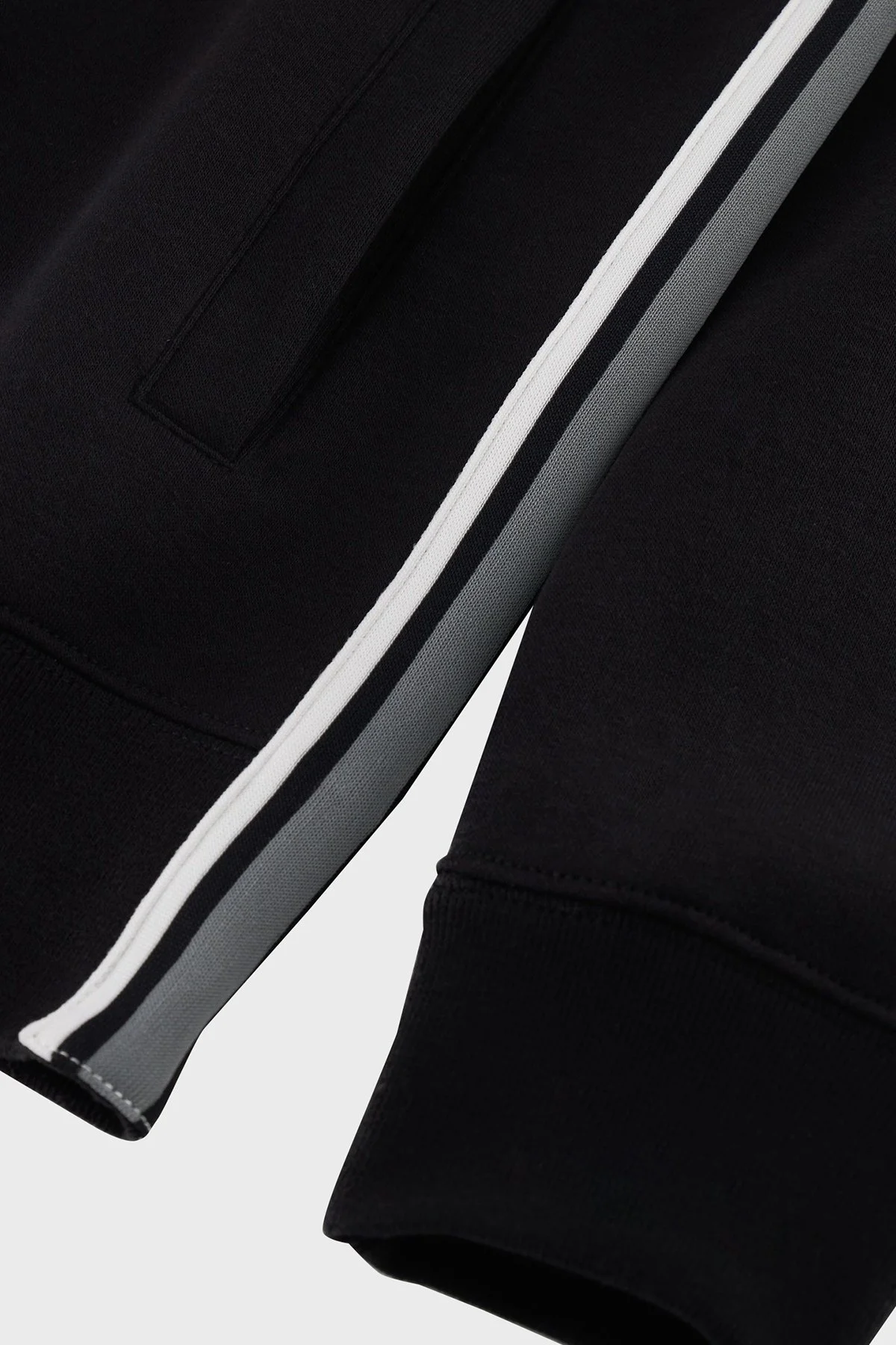 Champion Regular Fit Kapüşonlu İçi Polarlı Erkek Eşofman Takımı 219396 NBK/NBK KK001 SİYAH - 5