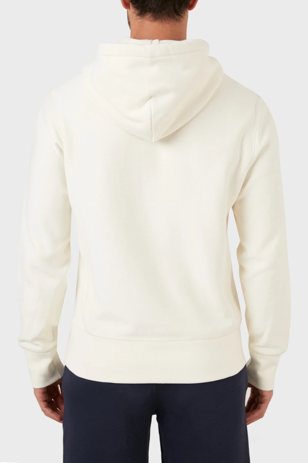 Champion Regular Fit Kapüşonlu Kanguru Cepli % 100 Pamuk Erkek Sweat 217799 KN67 303734 BEYAZ - 4