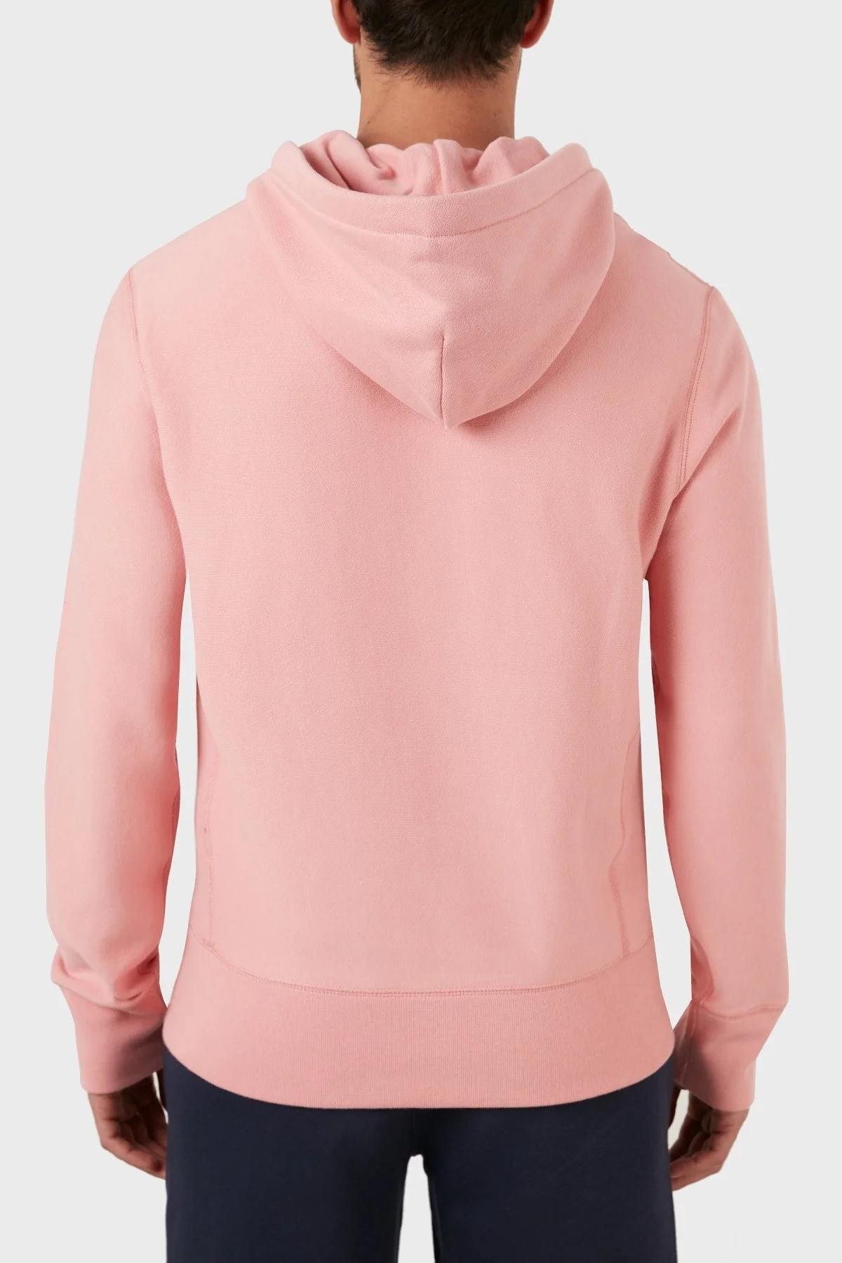 Champion Regular Fit Kapüşonlu Kanguru Cepli % 100 Pamuk Erkek Sweat 217799 KN67 303735 PEMBE - 5