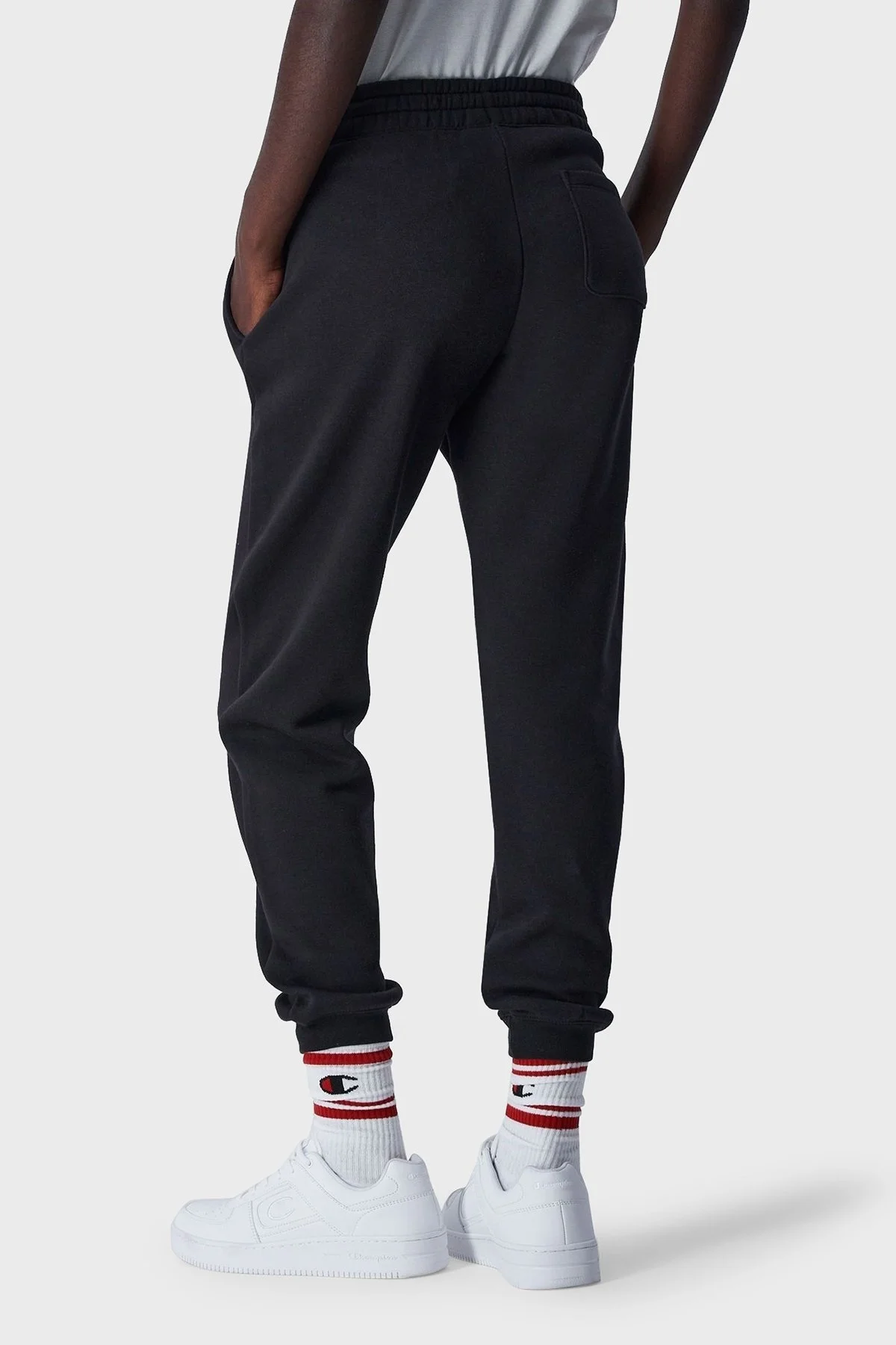 Champion Relaxed Fit İçi Polarlı Jogger Spor Bayan Pantolon 116611 NBK KK001 SİYAH - 3