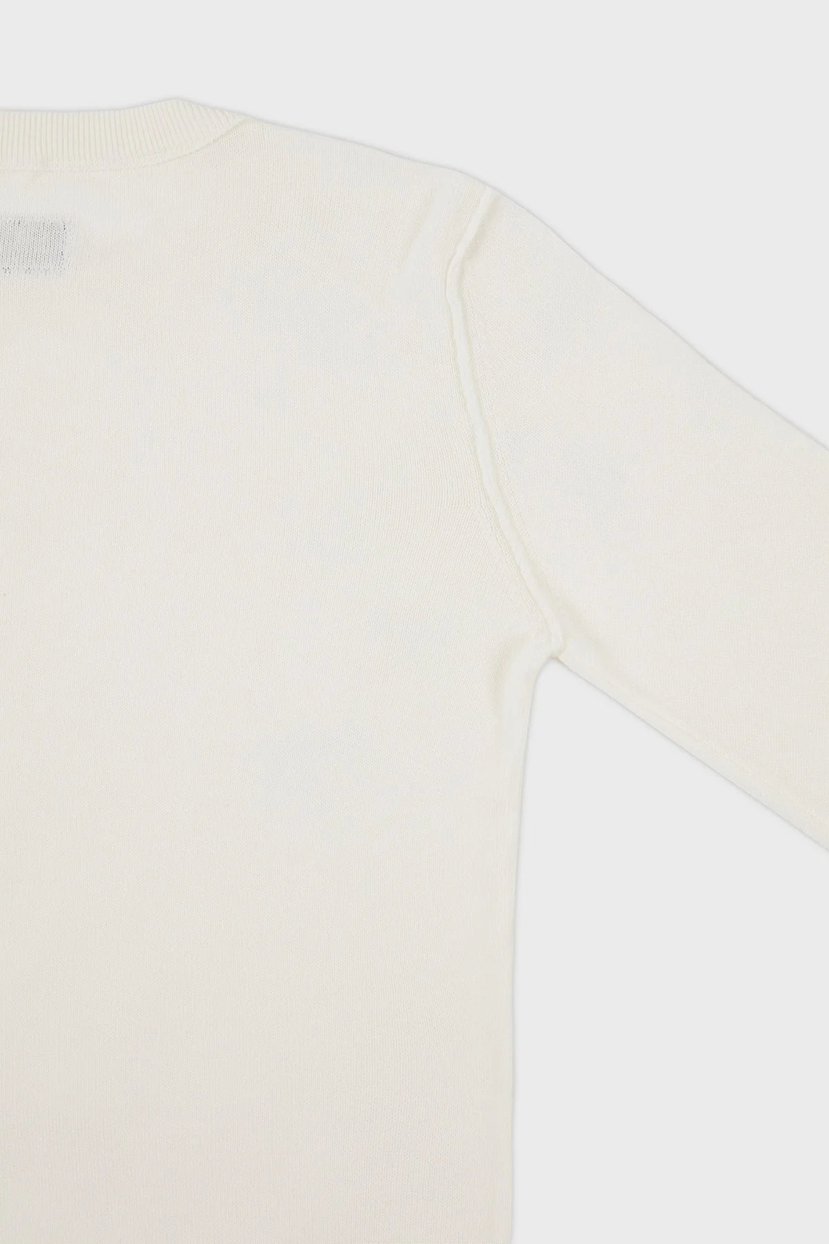 C.P. Company Pamuklu Bisiklet Yaka Çocuk Kazak 10CKKN036 004037A 103 EKRU - 10