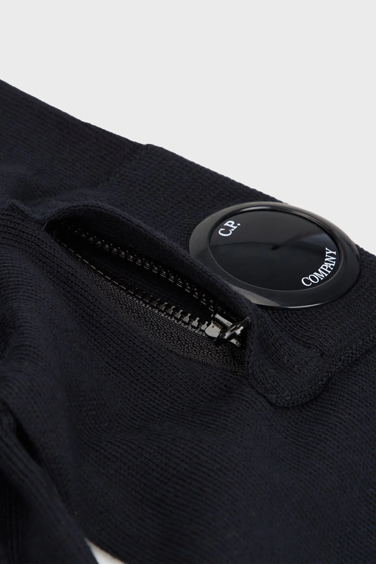 C.P. Company Pamuklu Bisiklet Yaka Çocuk Kazak 10CKKN036 004037A 888 LACİVERT - 6