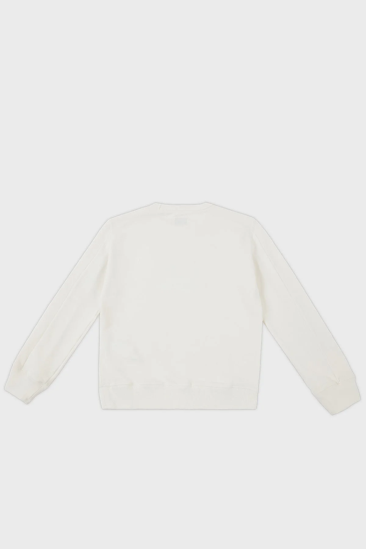 C.P. Company Pamuklu Bisiklet Yaka Çocuk Sweat 10CKSS058 003569W 103 BEYAZ - 3