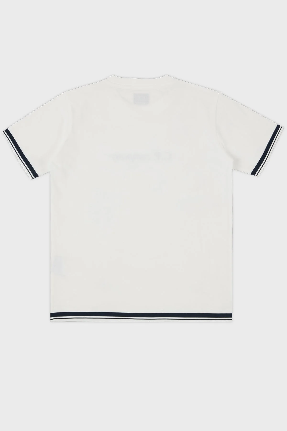 C.P. Company Pamuklu Bisiklet Yaka Çocuk T Shirt 10CKTS048 005792W 103 BEYAZ - 5