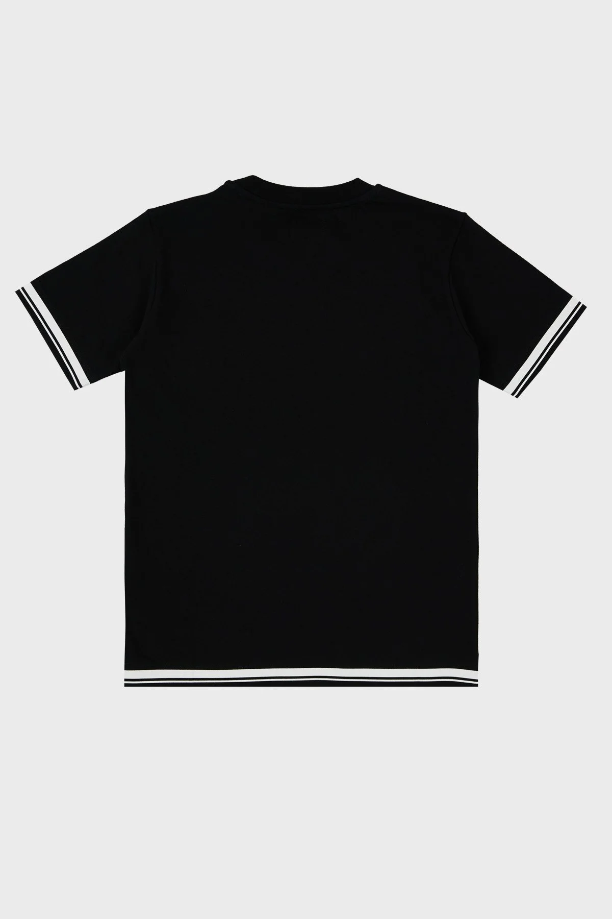 C.P. Company Pamuklu Bisiklet Yaka Çocuk T Shirt 10CKTS048 005792W 999 SİYAH - 5