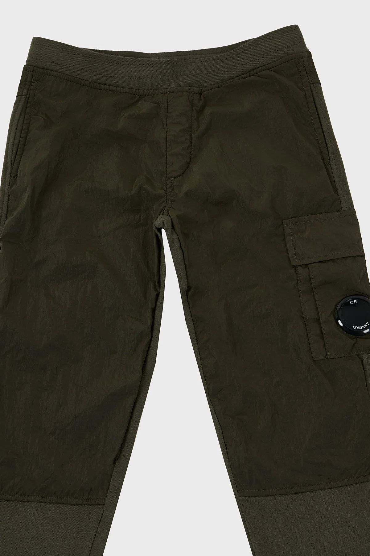 C.P. Company Pamuklu Çocuk Jogger Pantolon 10CKSP028 002246M 683 HAKİ - 3