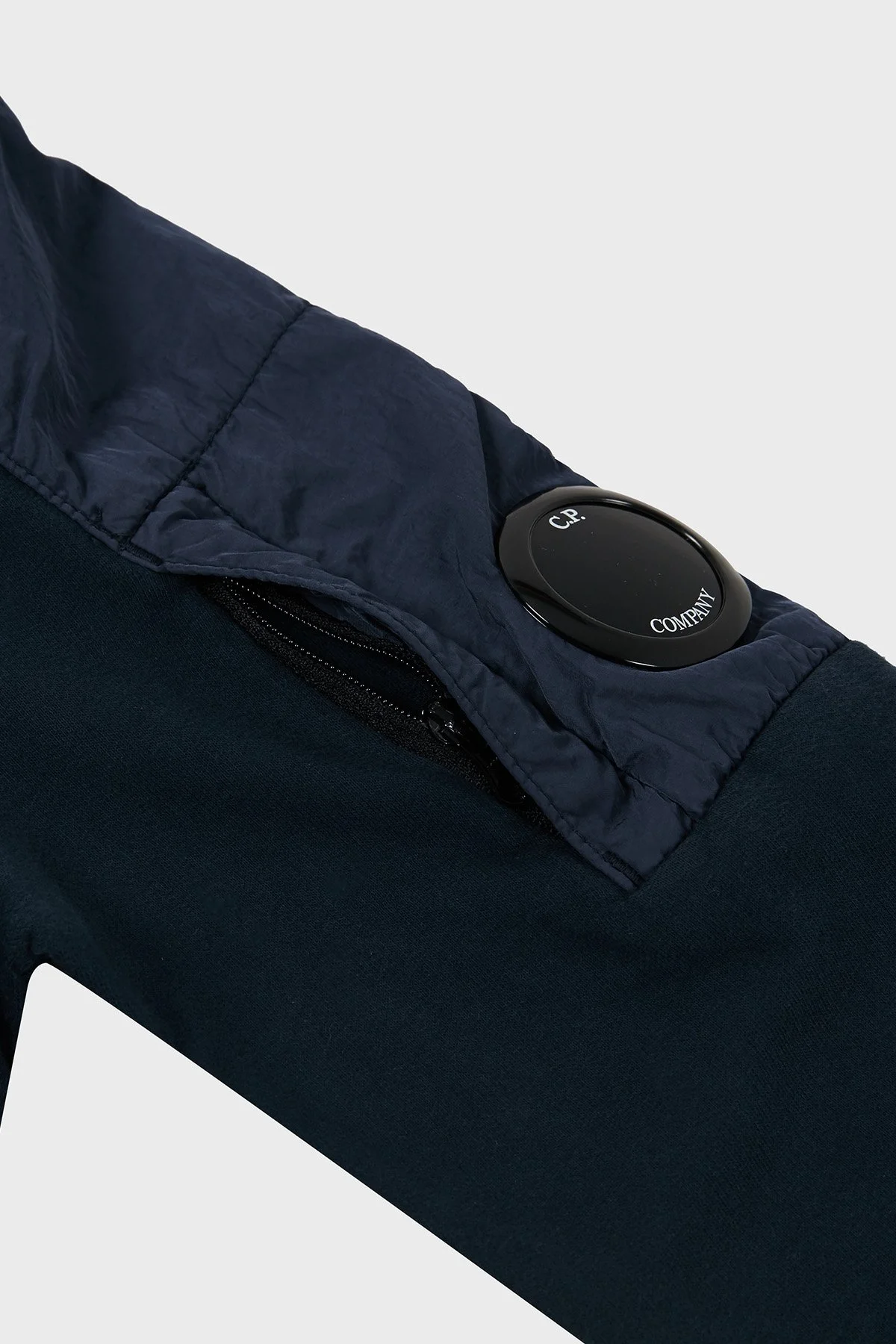 C.P. Company Pamuklu Kapüşonlu Çocuk Sweat 10CKSS027 002246M 888 LACİVERT - 8