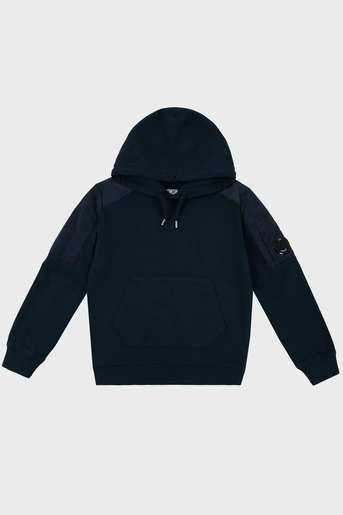 C.P. Company Pamuklu Kapüşonlu Çocuk Sweat 10CKSS027 002246M 888 LACİVERT - 1