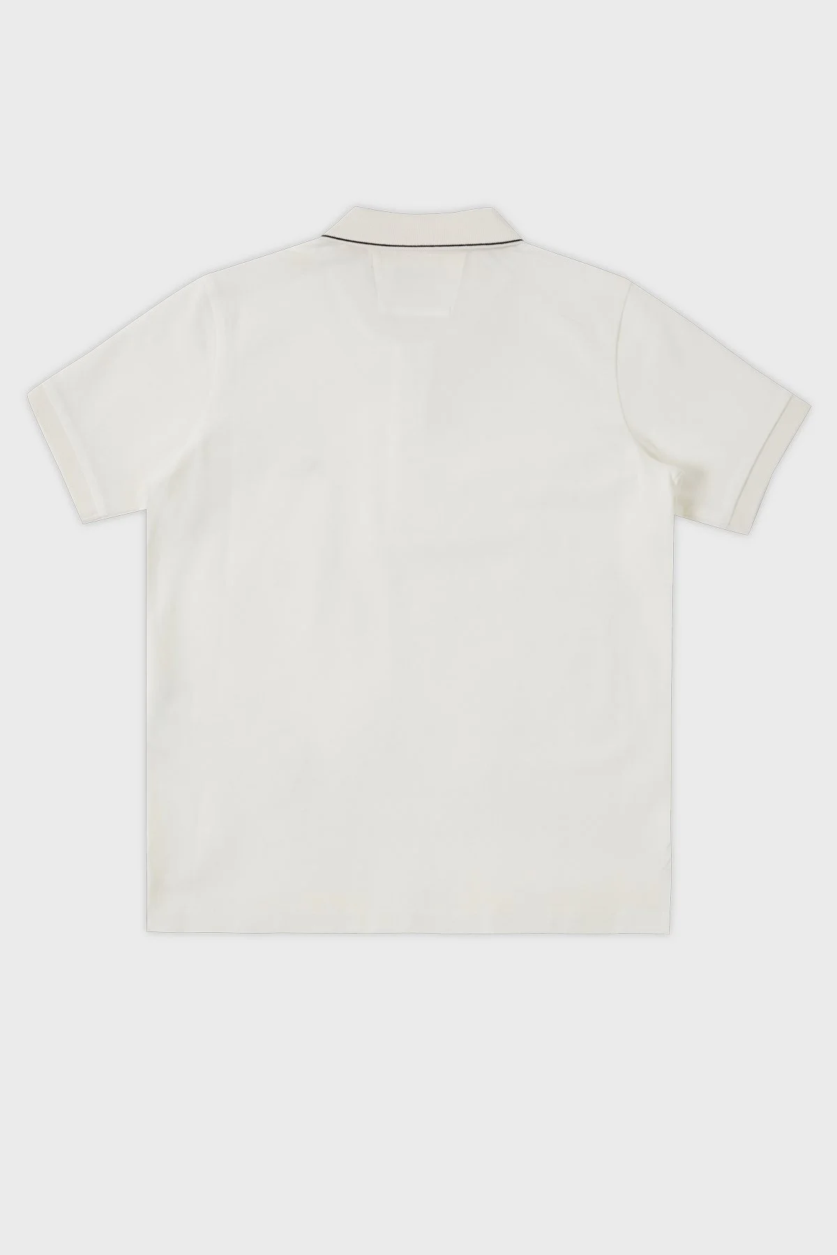 C.P. Company Streç Pamuklu Çocuk Polo Yaka T Shirt 10CKPL023 005263W 103 BEYAZ - 5