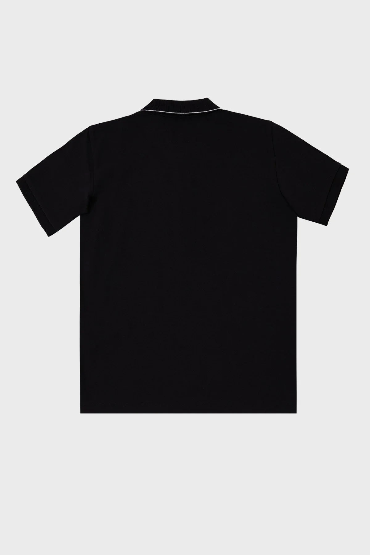 C.P. Company Streç Pamuklu Çocuk Polo Yaka T Shirt 10CKPL023 005263W 999 SİYAH - 7