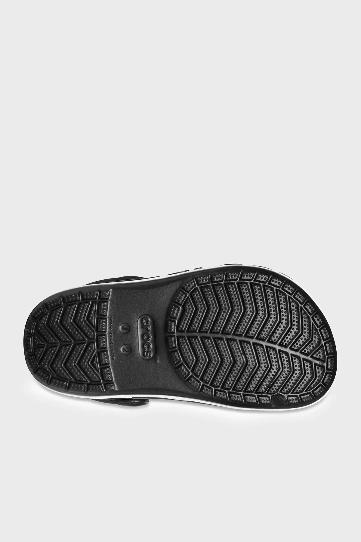 Crocs Bayaband Clog K Logolu Unisex Çocuk Terlik 207019-001 SİYAH - 6