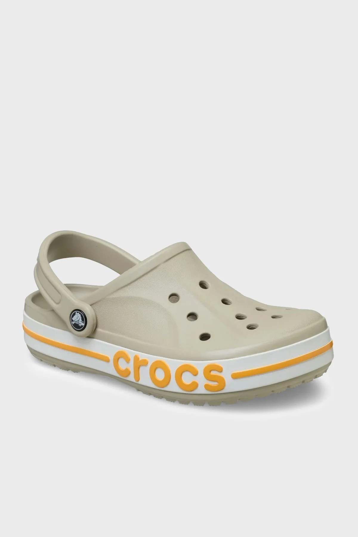Crocs Bayaband Clog Logolu Çıkarılabilir Kayışlı Kadın Terlik 205089-2V3 TAŞ - 3
