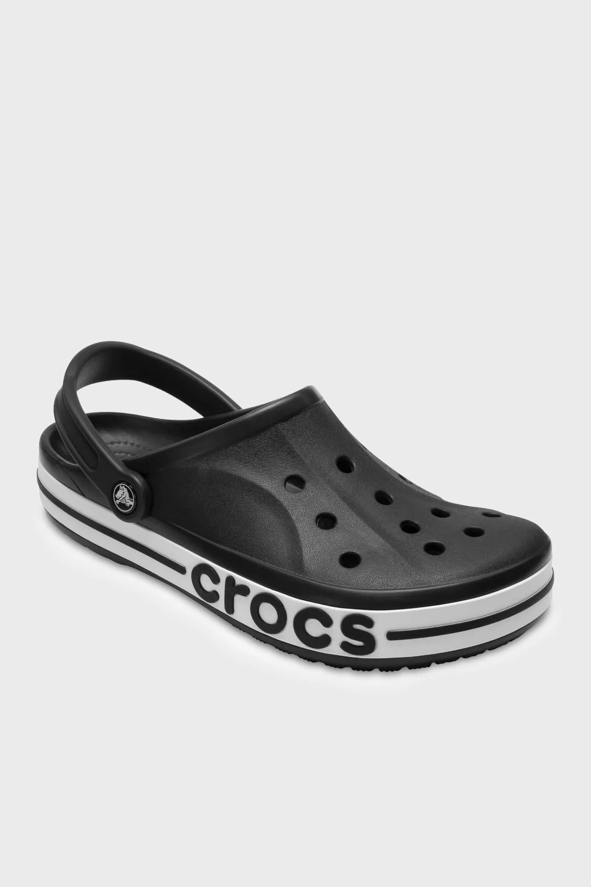 Crocs Bayaband Clog Logolu Unisex Terlik 205089-066 SİYAH - 4