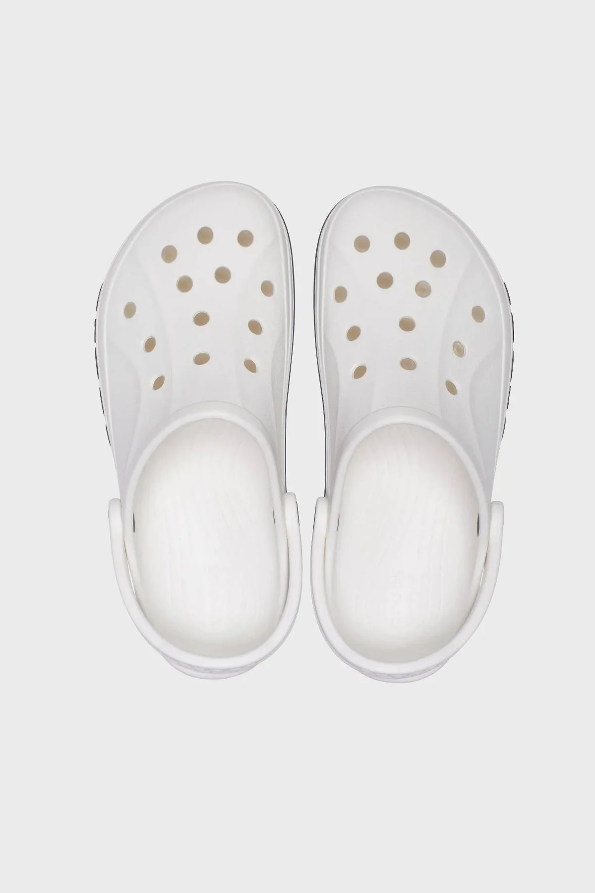 Crocs Bayaband Clog Logolu Unisex Terlik 205089-126 Beyaz-lacivert - 3