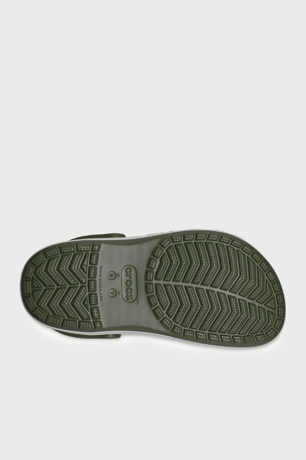 Crocs Bayaband Clog Logolu Unisex Terlik 205089-3TQ HAKİ - 5