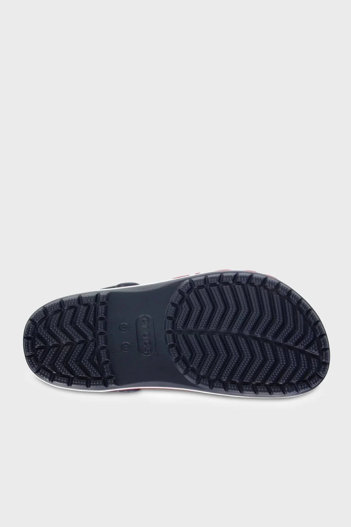 Crocs Bayaband Clog Logolu Unisex Terlik 205089-4CC LACİVERT-KIRMIZI - 4
