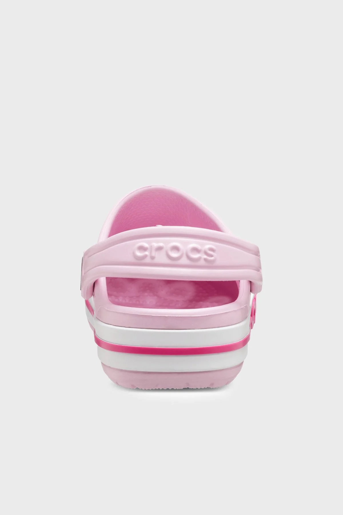 Crocs Bayaband Clog T Logolu Çıkarılabilir Kayışlı Sandalet Kız Çocuk Terlik 207018-6TG AÇIK PEMBE - 4