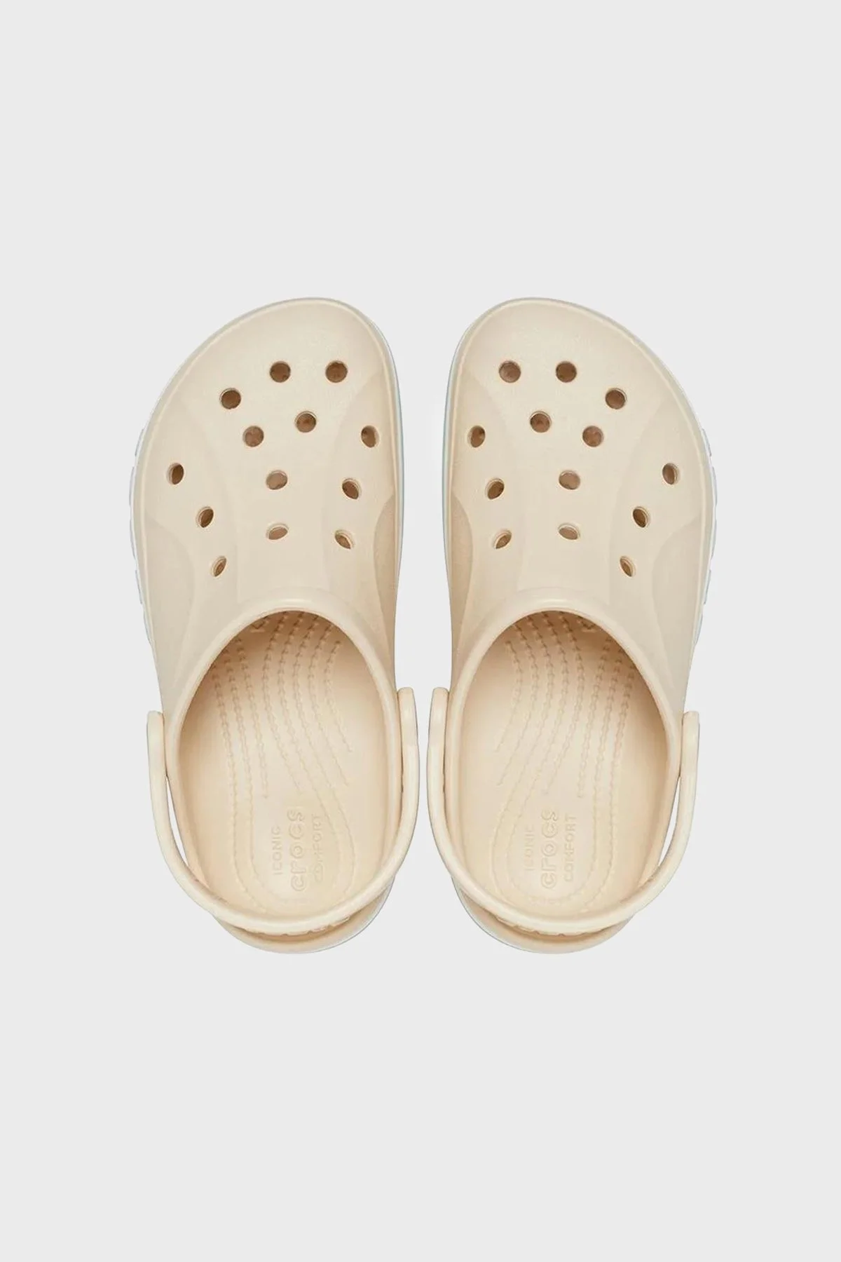 Crocs Bayaband Clog T Logolu Unisex Çocuk Terlik 207018-11S BEYAZ - 2