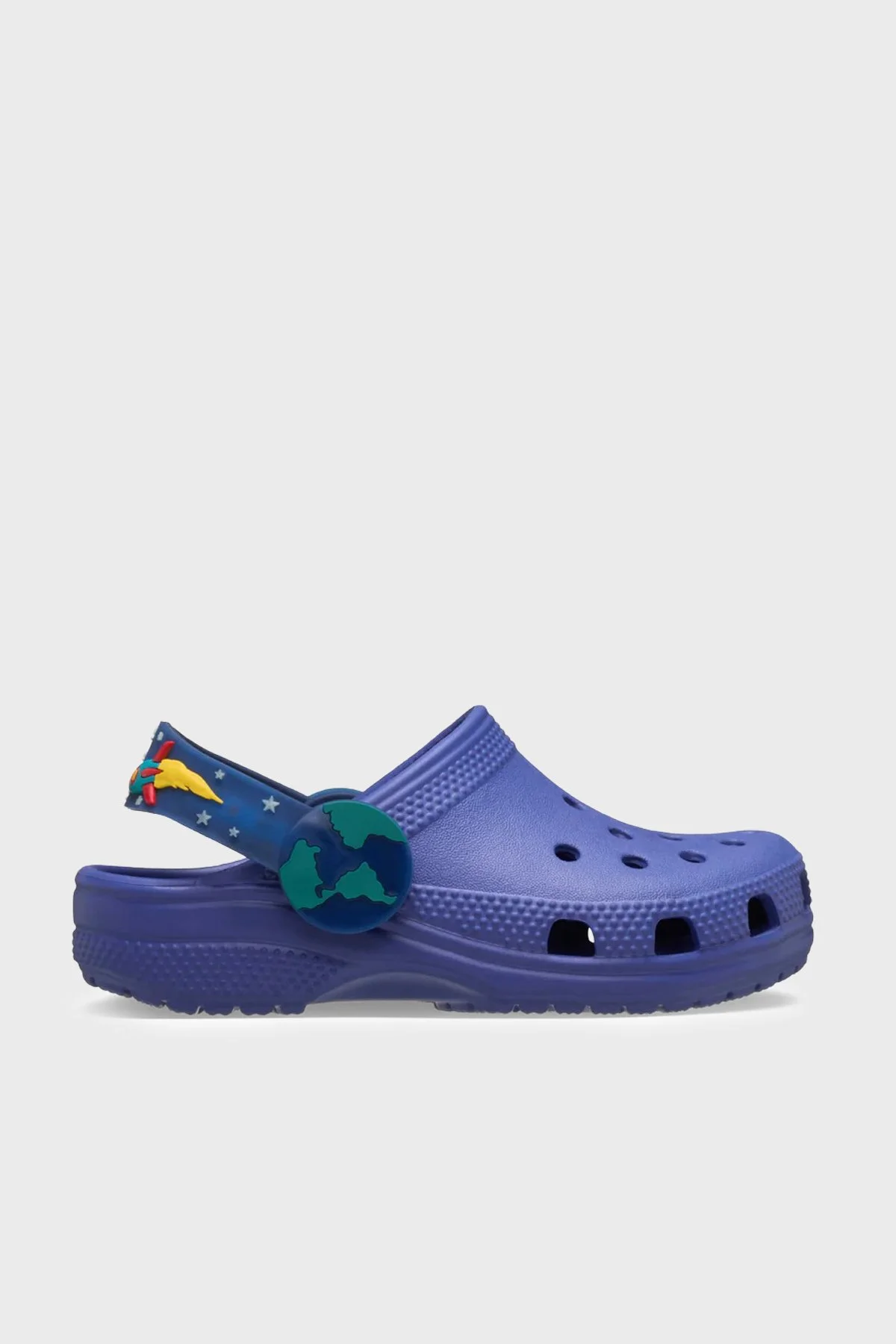 Crocs C Imagination Lights Backstrap Desenli Sandalet Kız Çocuk Terlik 211892-4WH MOR - 1