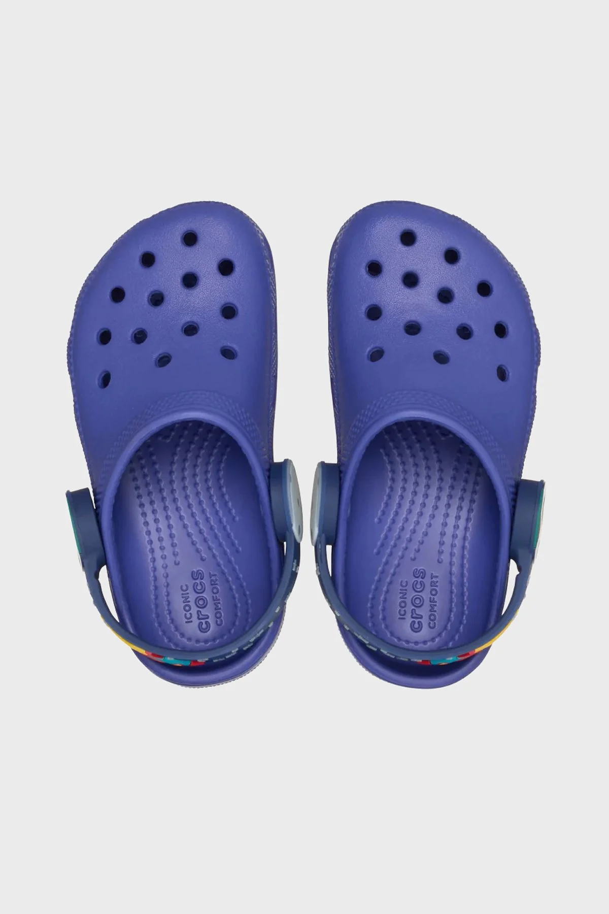 Crocs C Imagination Lights Backstrap Desenli Sandalet Kız Çocuk Terlik 211892-4WH MOR - 3