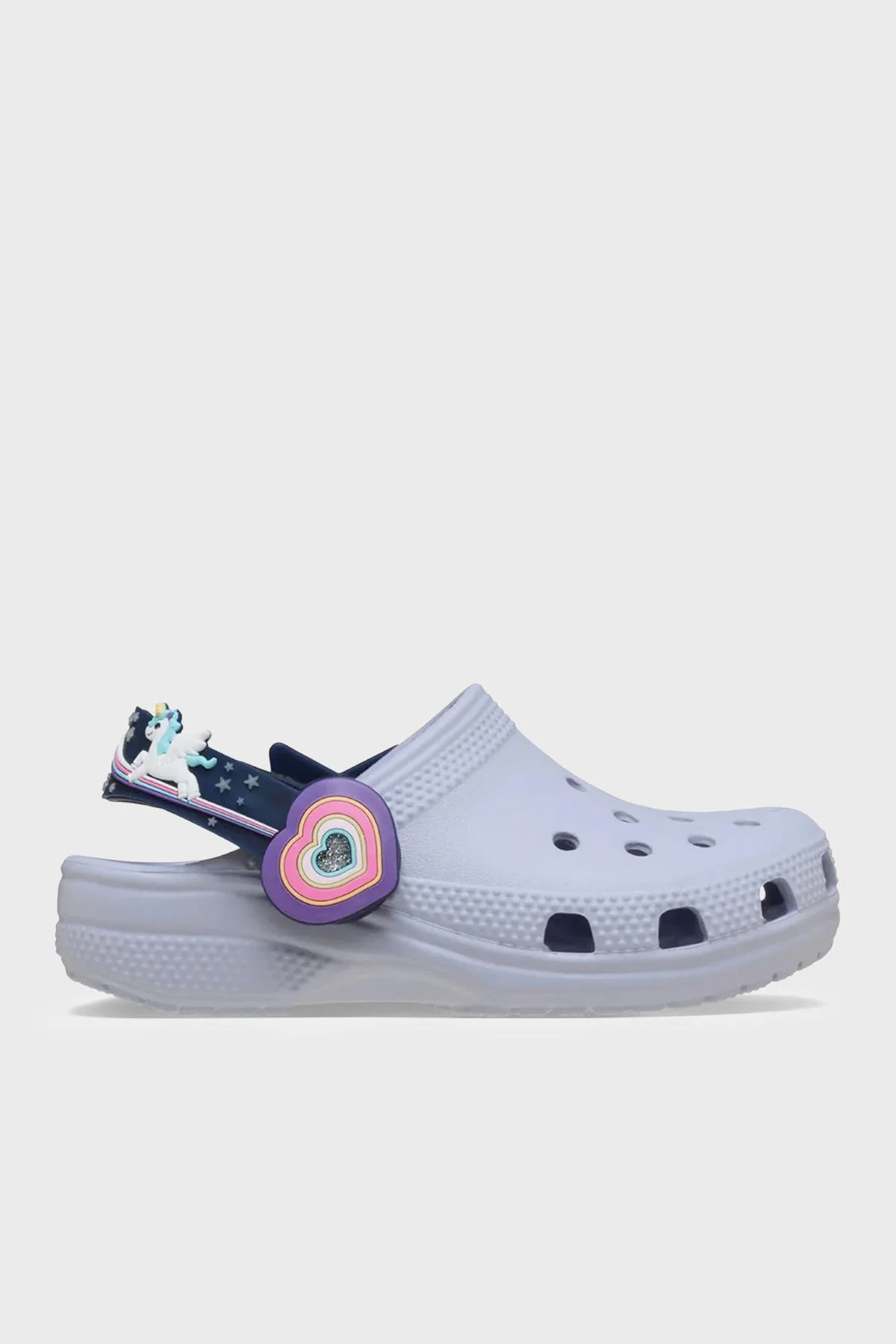 Crocs C Imagination Lights Bkstrp Cg T Desenli Kız Çocuk Terlik 211892-5BO LİLA - 1