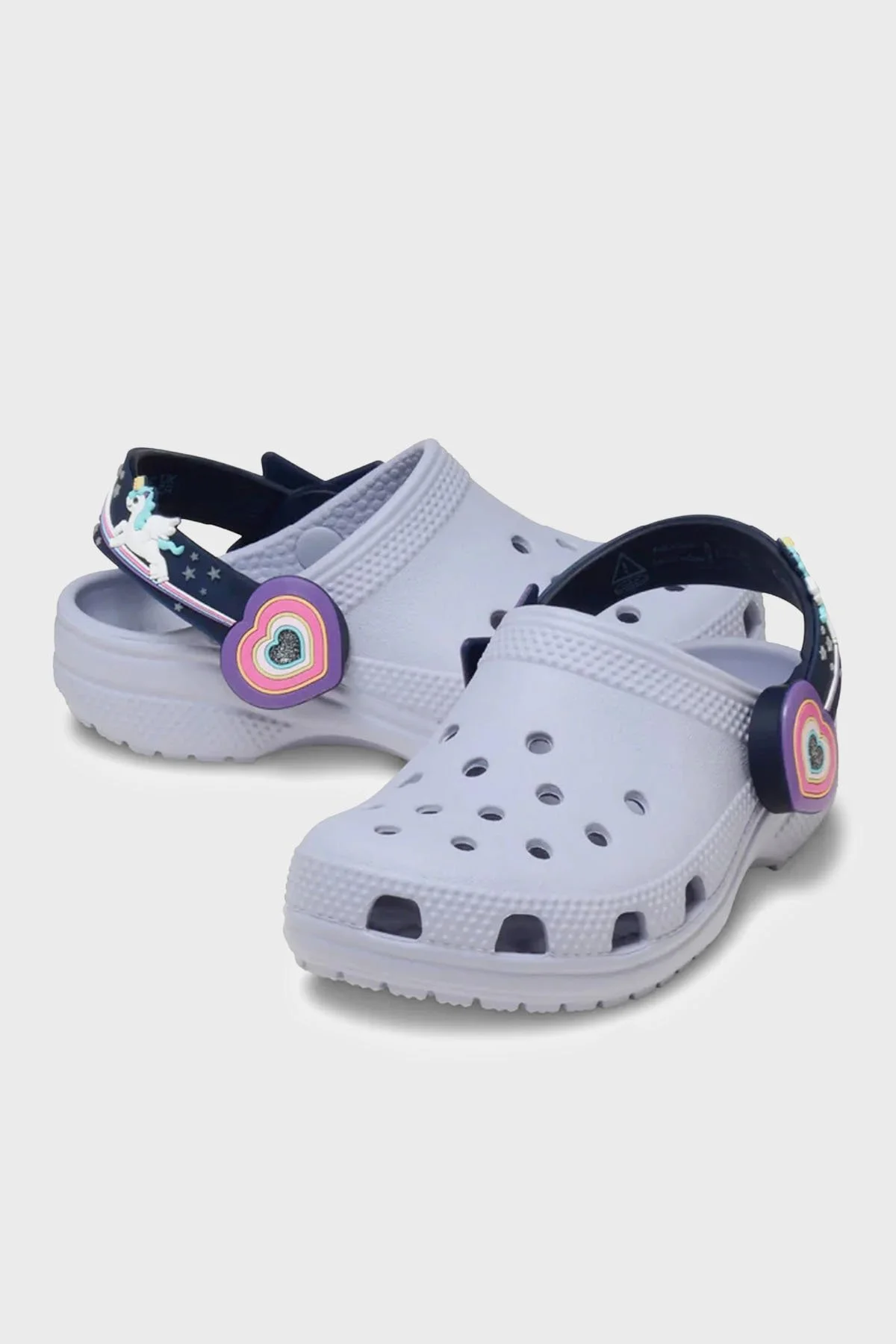 Crocs C Imagination Lights Bkstrp Cg T Desenli Kız Çocuk Terlik 211892-5BO LİLA - 3
