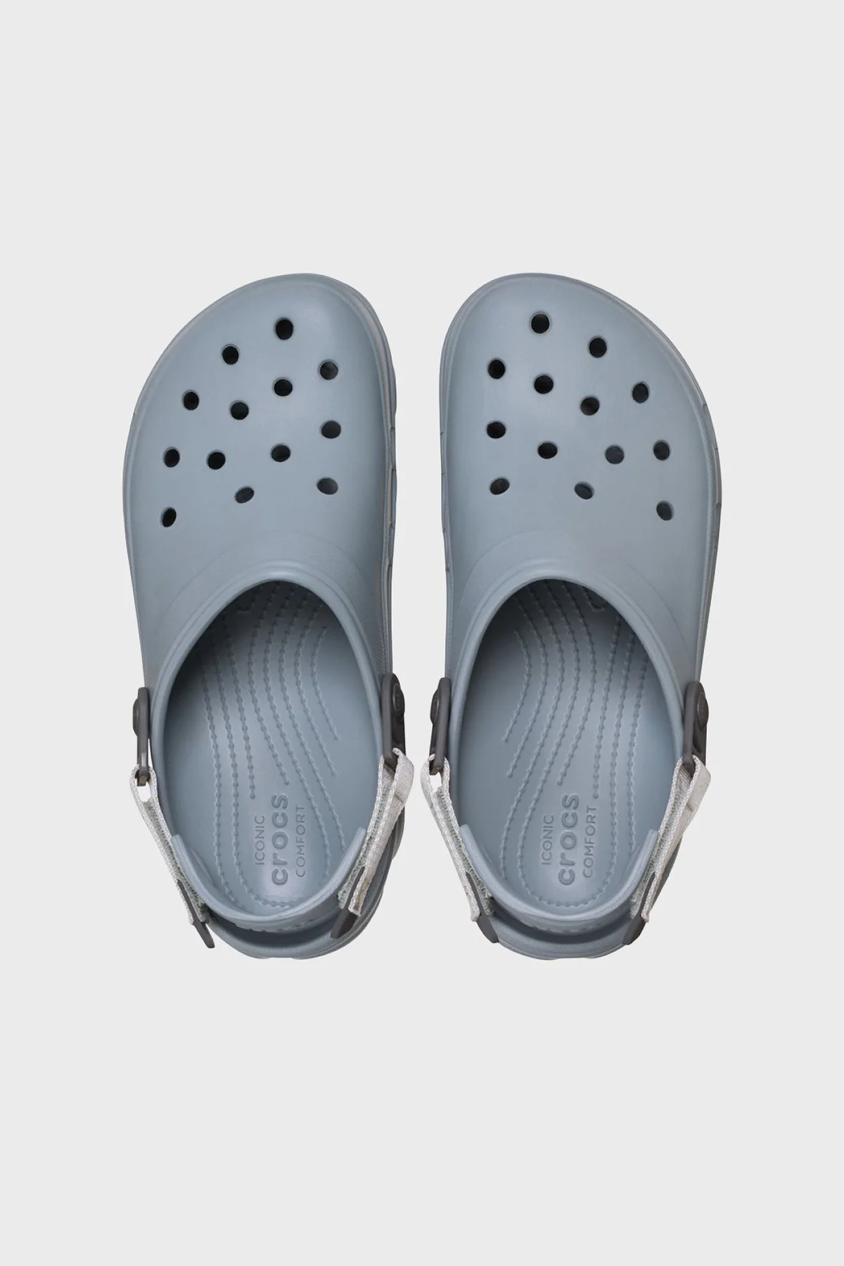 Crocs Classic All Terrain Clog Cırt Cırtlı Erkek Terlik 206340-0Z3 GRİ - 4
