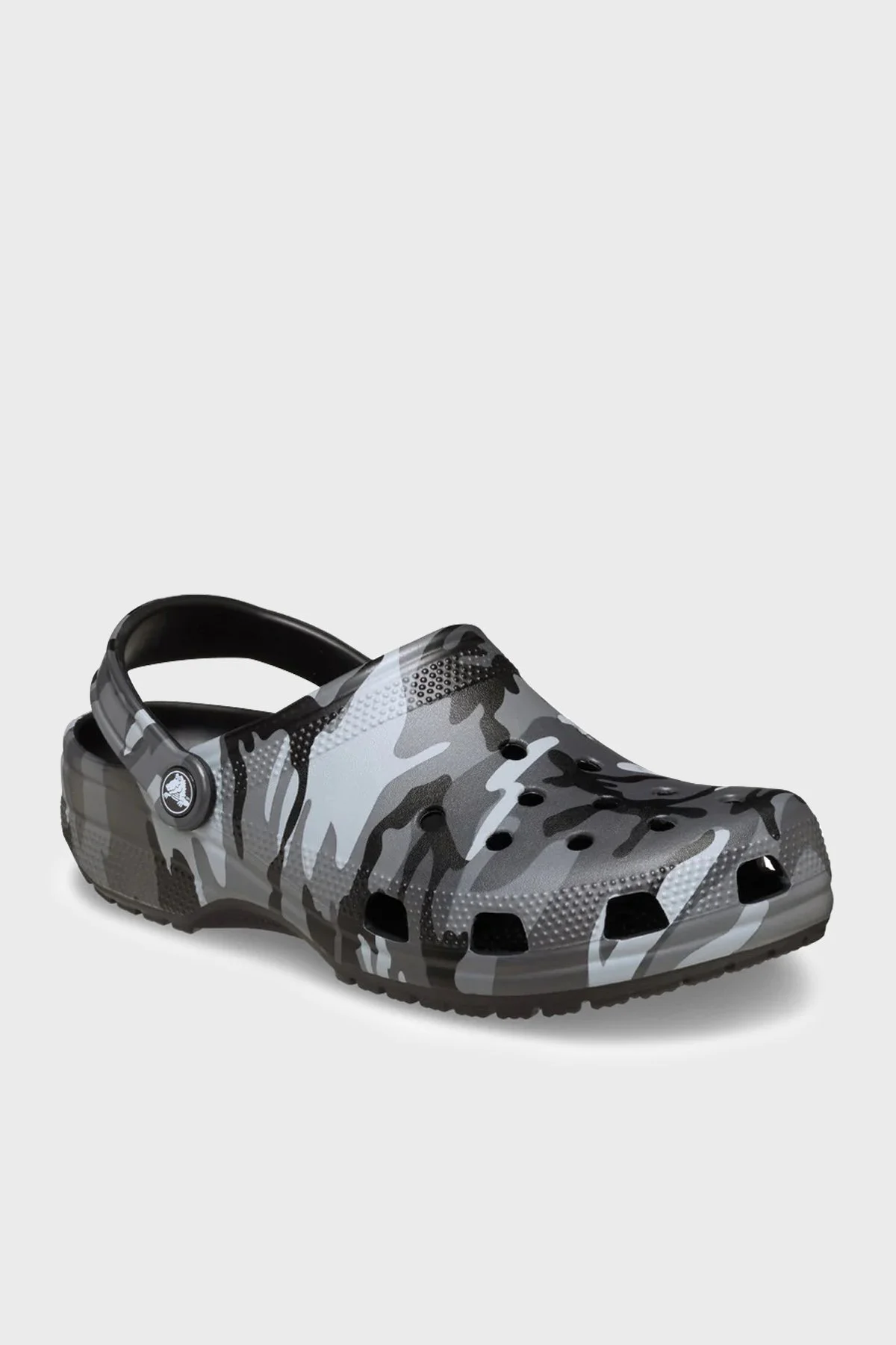 Crocs Classic Camouflage Clog Sandalet Erkek Terlik 211936-0DD ANTRASİT - 2