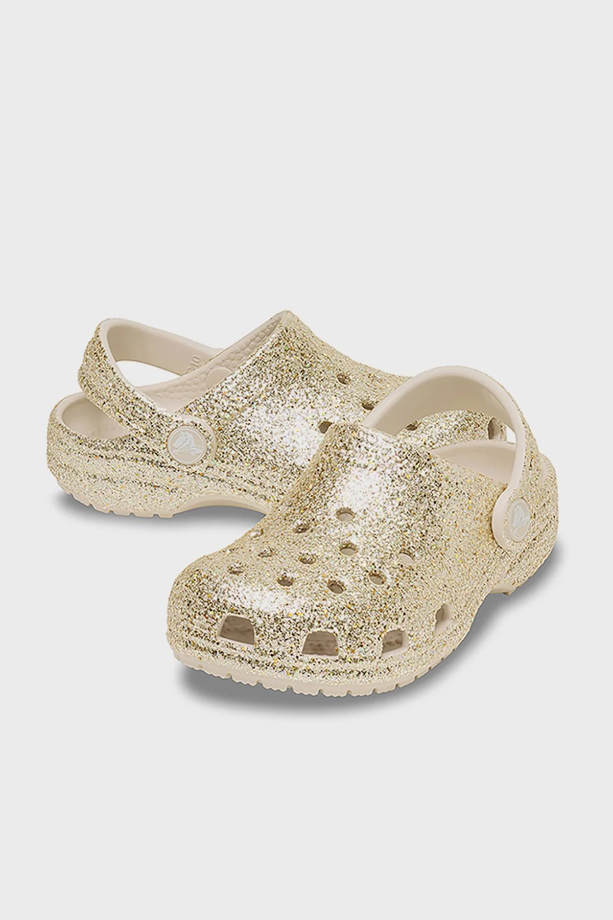 Crocs Classic Chunky Glitter Clog T Simli Unisex Çocuk Terlik 211940-0LH KUM - 4