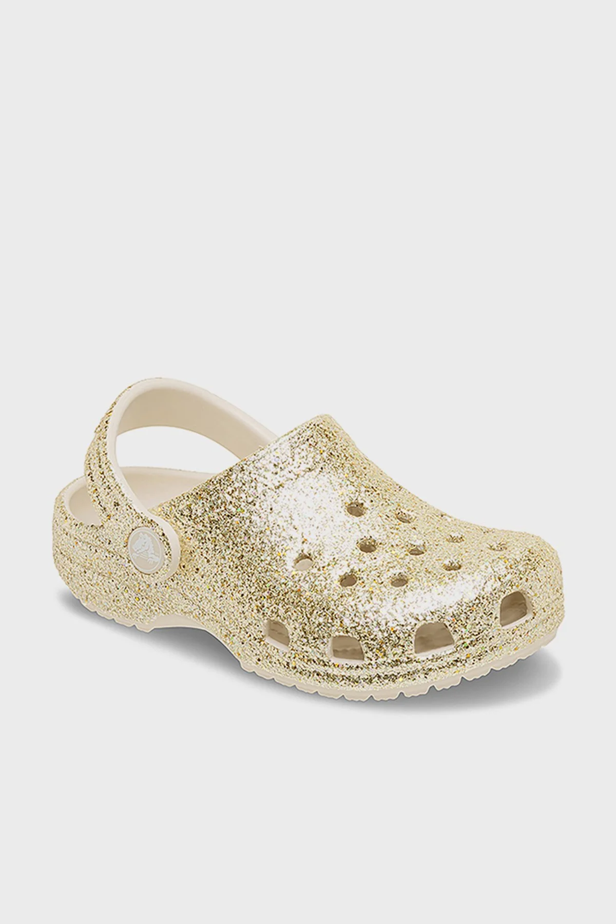 Crocs Classic Chunky Glitter Clog T Simli Unisex Çocuk Terlik 211940-0LH KUM - 5