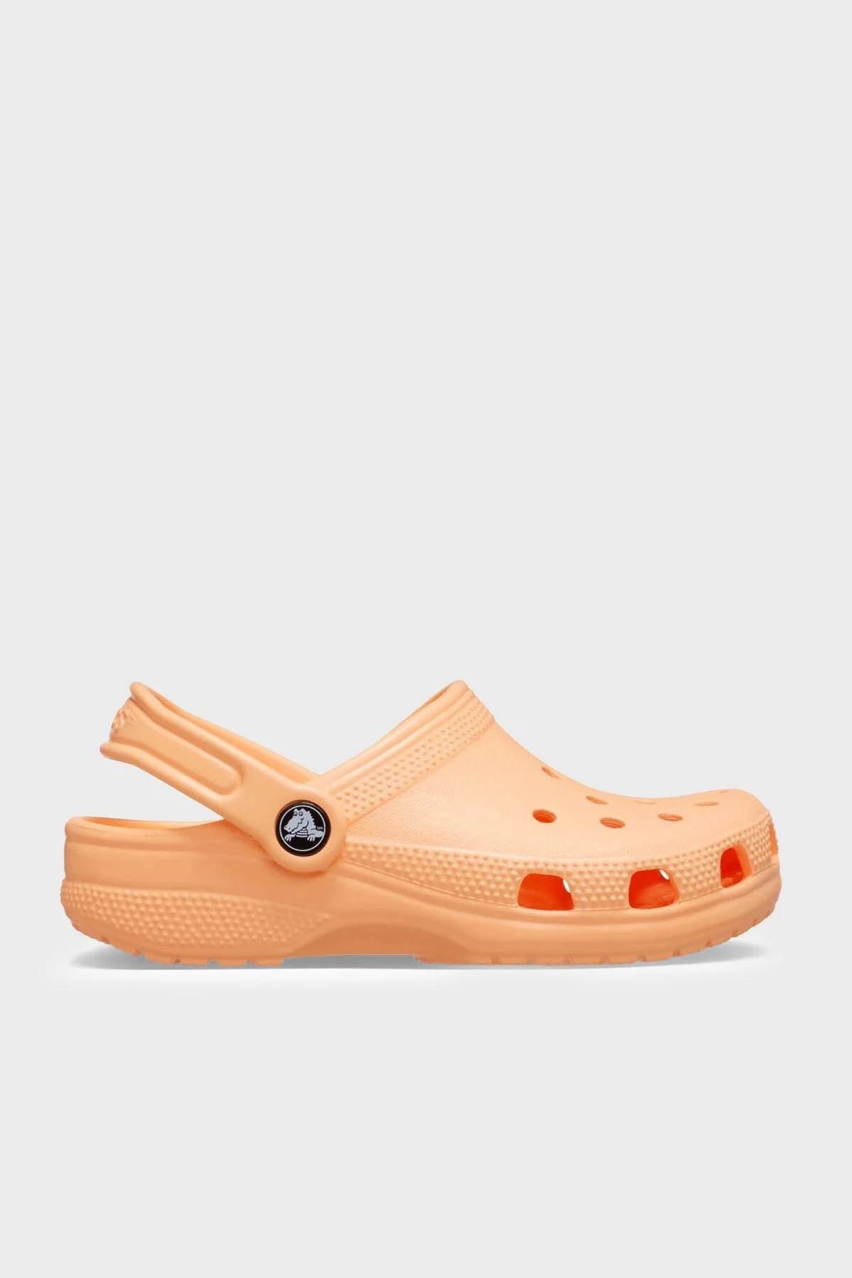 Crocs Classic Clog K Logolu Çıkarılabilir Kayışlı Kız Çocuk Terlik 206991-86A TURUNCU - 1