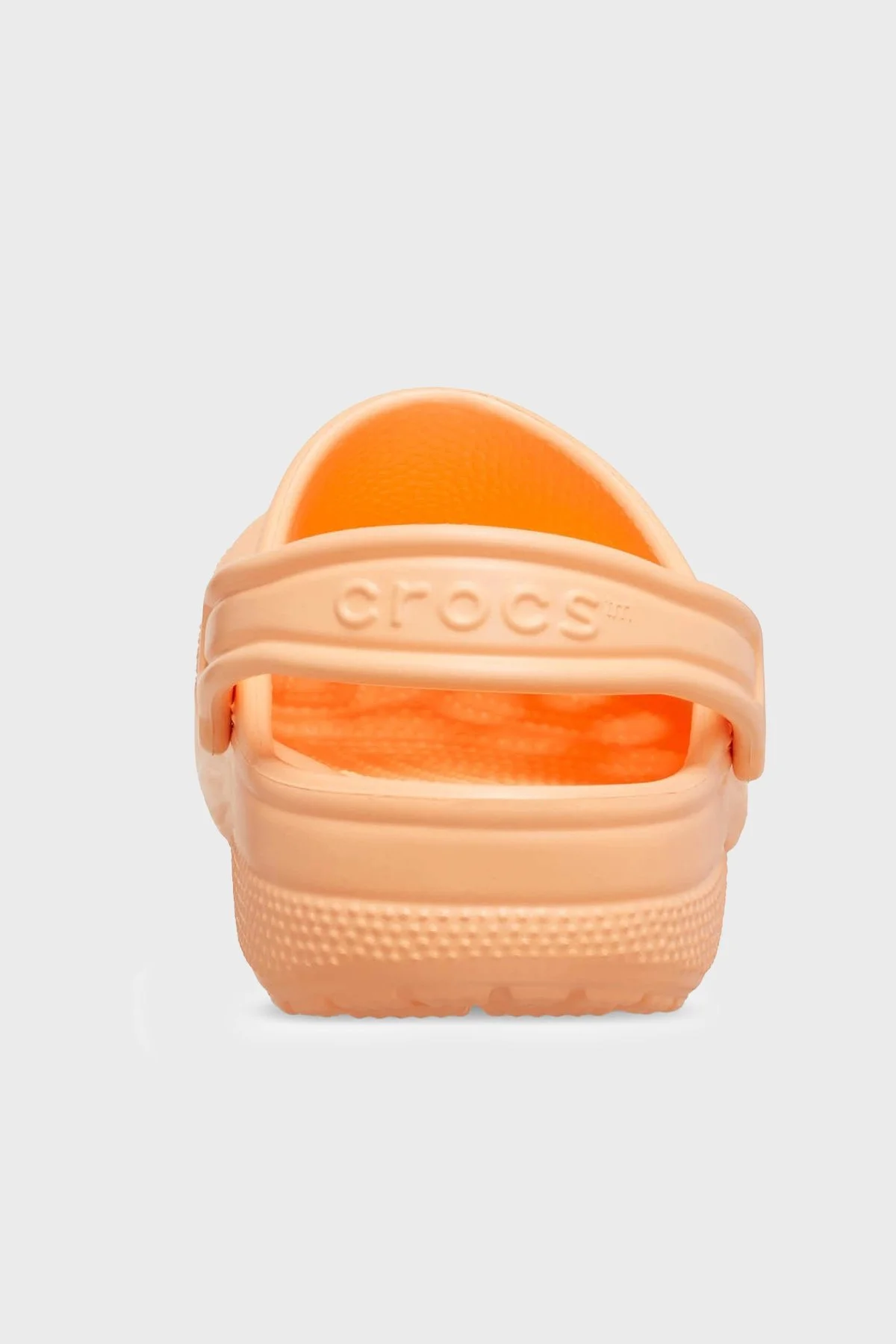 Crocs Classic Clog K Logolu Çıkarılabilir Kayışlı Kız Çocuk Terlik 206991-86A TURUNCU - 4
