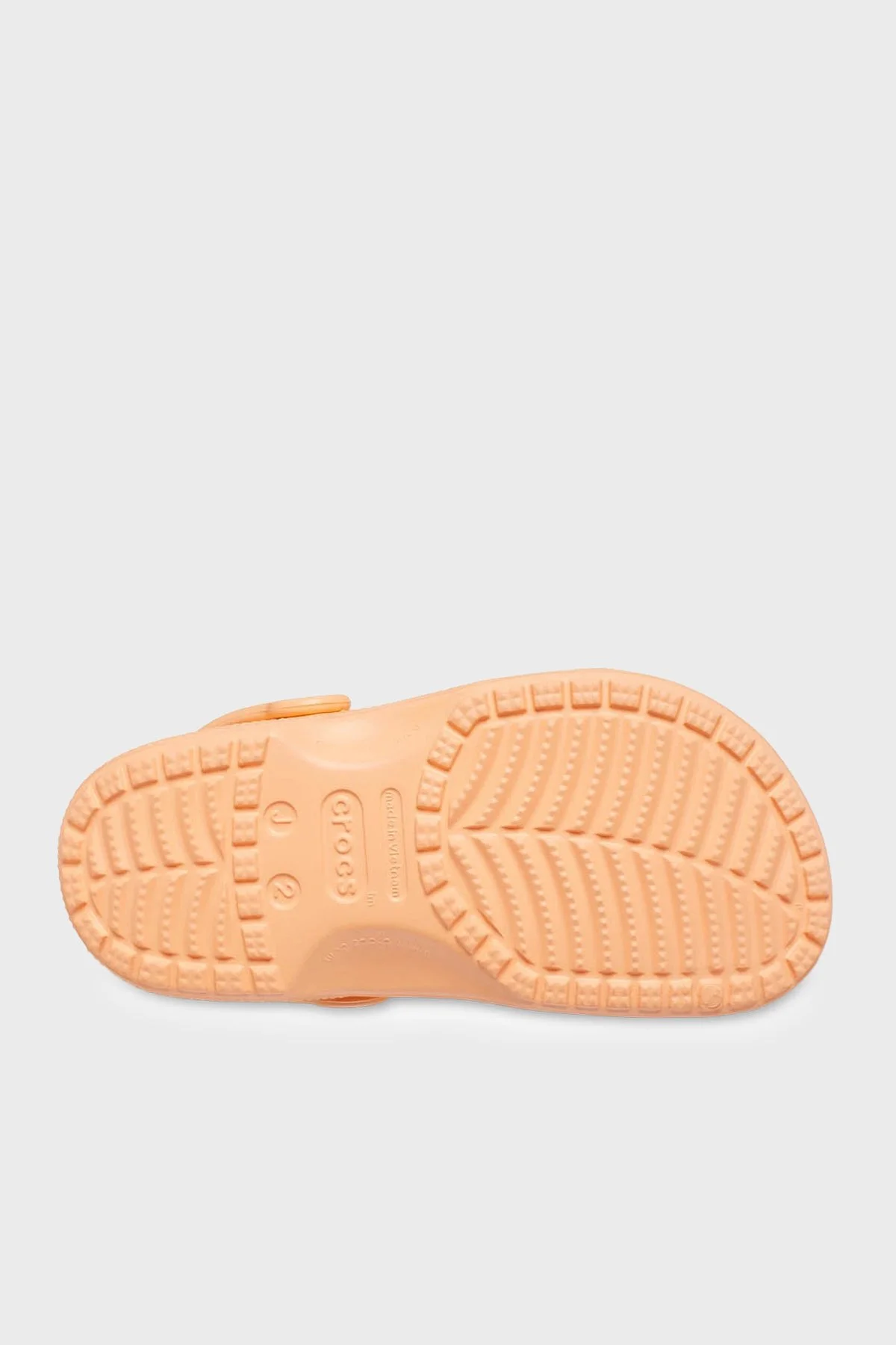 Crocs Classic Clog K Logolu Çıkarılabilir Kayışlı Kız Çocuk Terlik 206991-86A TURUNCU - 5