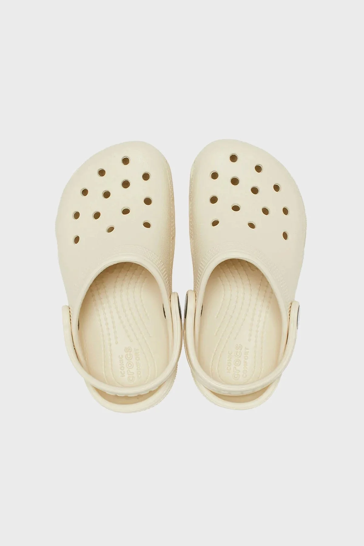 Crocs Classic Clog T Hafif Sandalet Kız Çocuk Terlik 206990-2Y2 KEMİK - 11