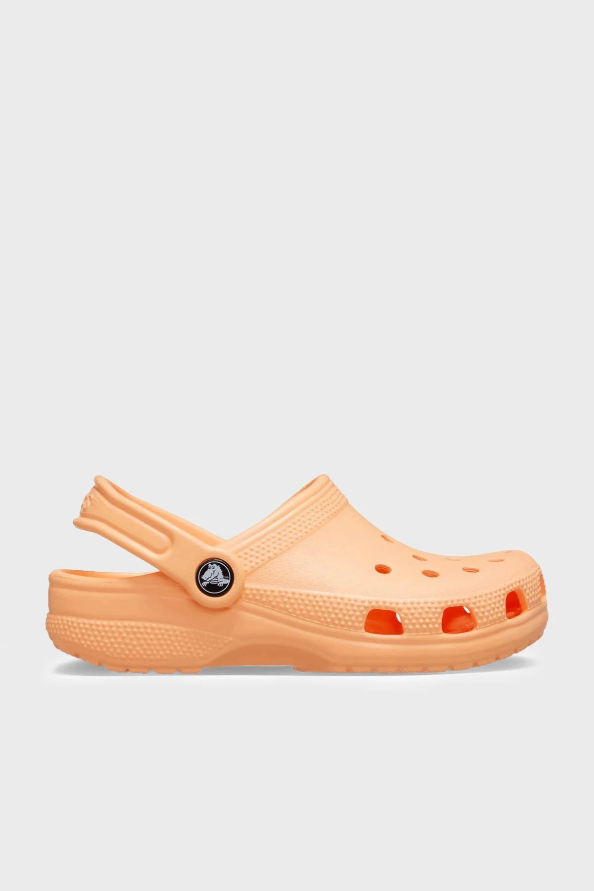 Crocs Classic Clog T Logolu Çıkarılabilir Kayışlı Kız Çocuk Terlik 206990-86A TURUNCU - 1