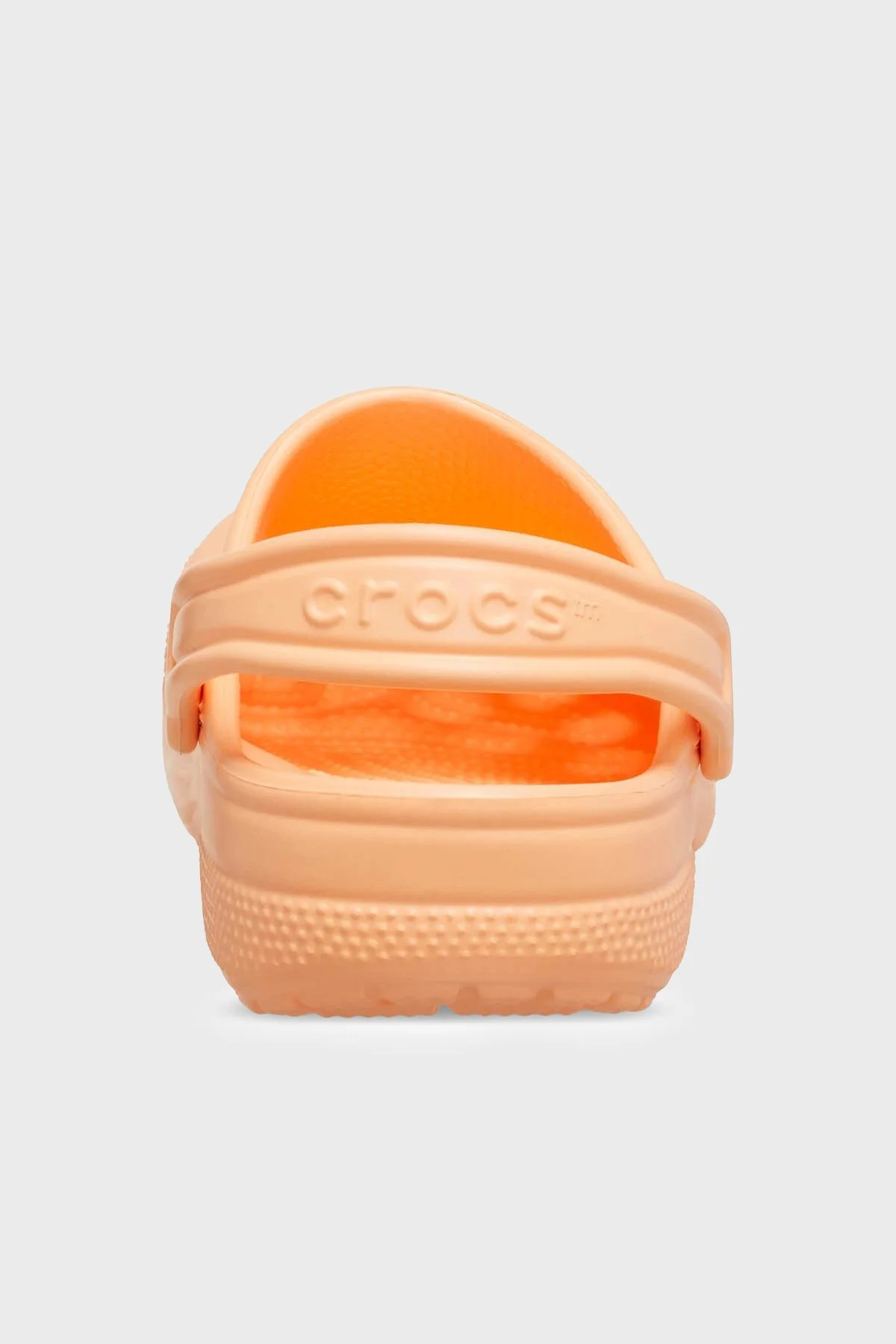Crocs Classic Clog T Logolu Çıkarılabilir Kayışlı Kız Çocuk Terlik 206990-86A TURUNCU - 4
