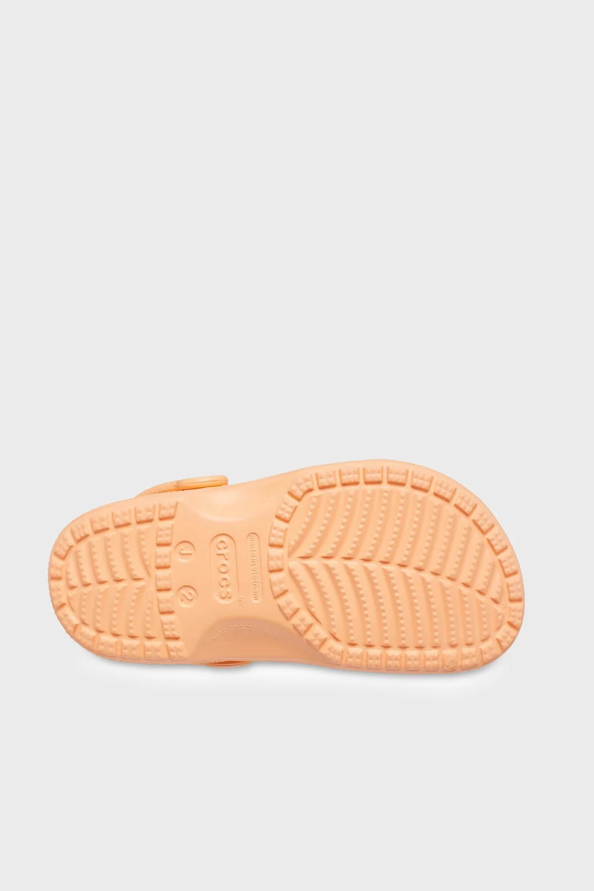 Crocs Classic Clog T Logolu Çıkarılabilir Kayışlı Kız Çocuk Terlik 206990-86A TURUNCU - 5