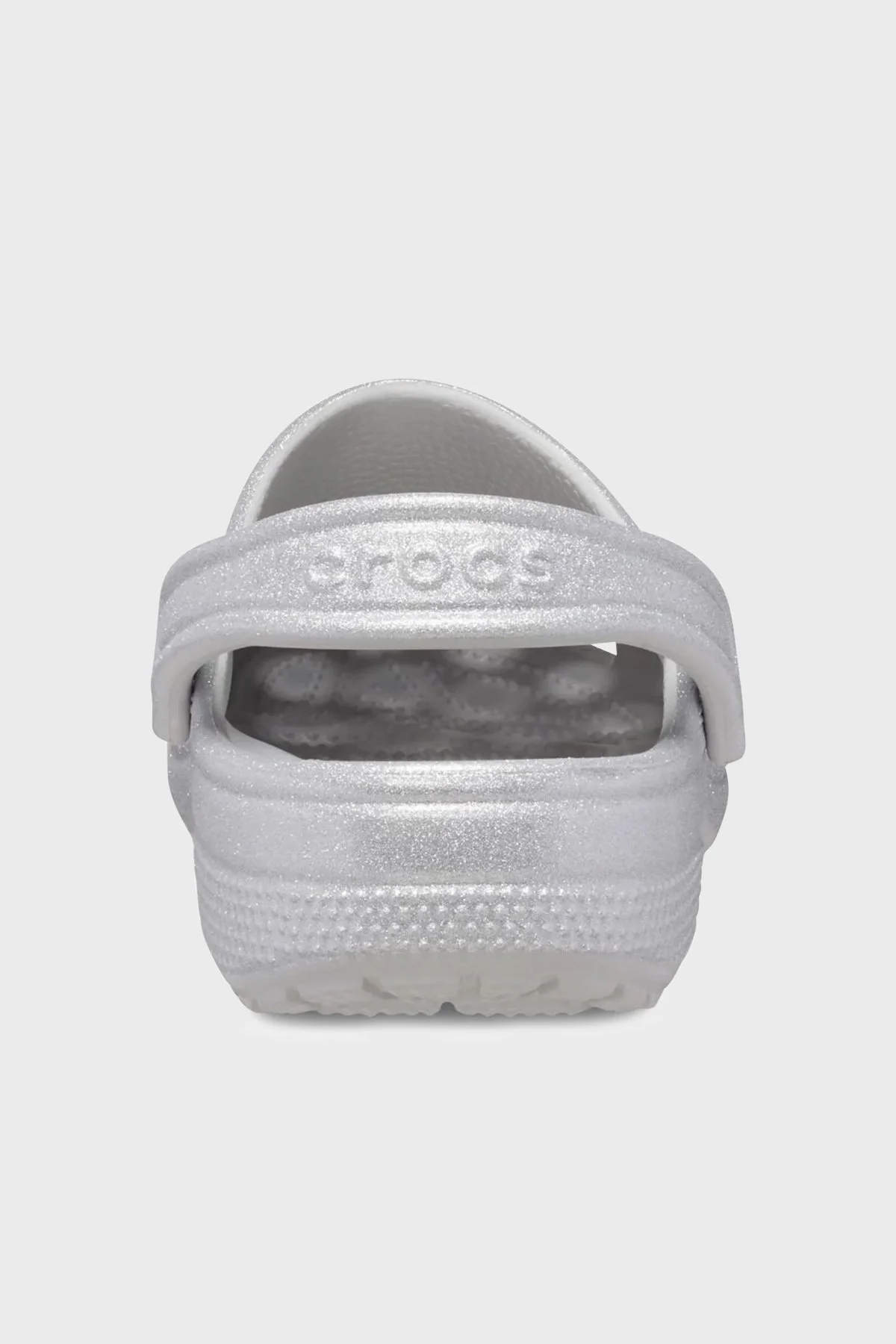 Crocs Classic Glitter Clog Sandalet Kadın Terlik 205942-0IC GRİ - 5